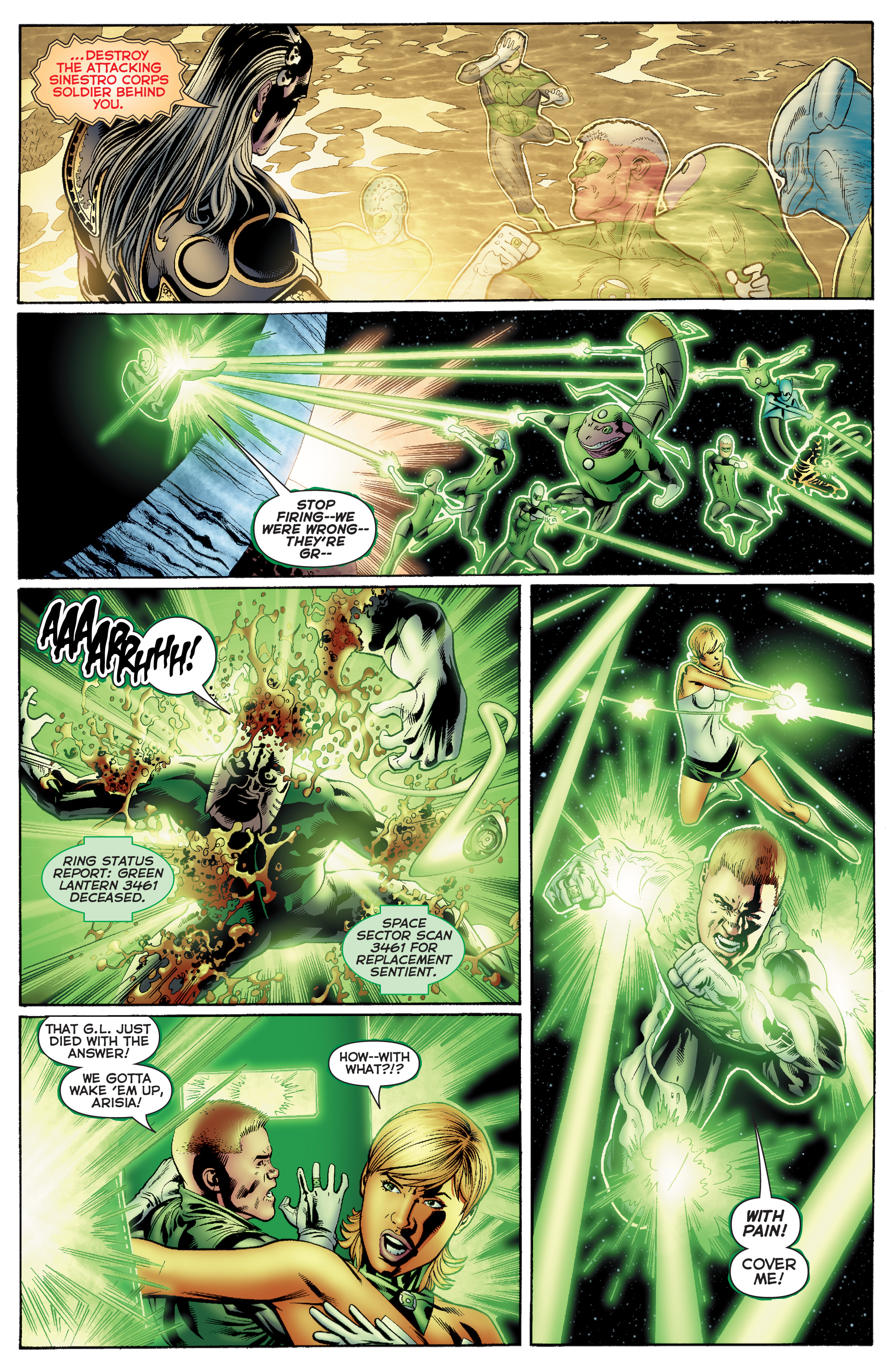 Read online Green Lantern: Emerald Warriors comic -  Issue #5 - 9