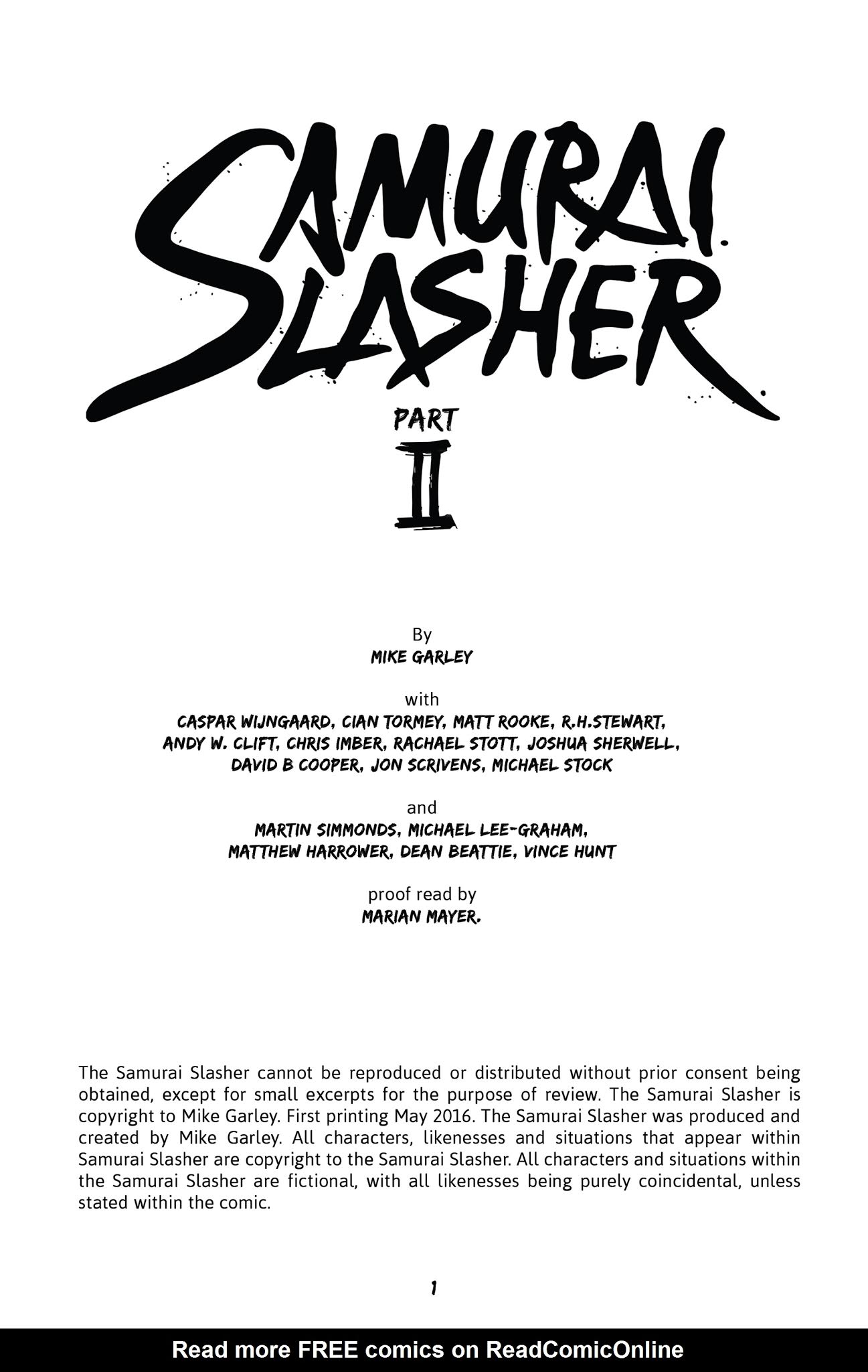 Read online Samurai Slasher comic -  Issue # TPB 2 - 3