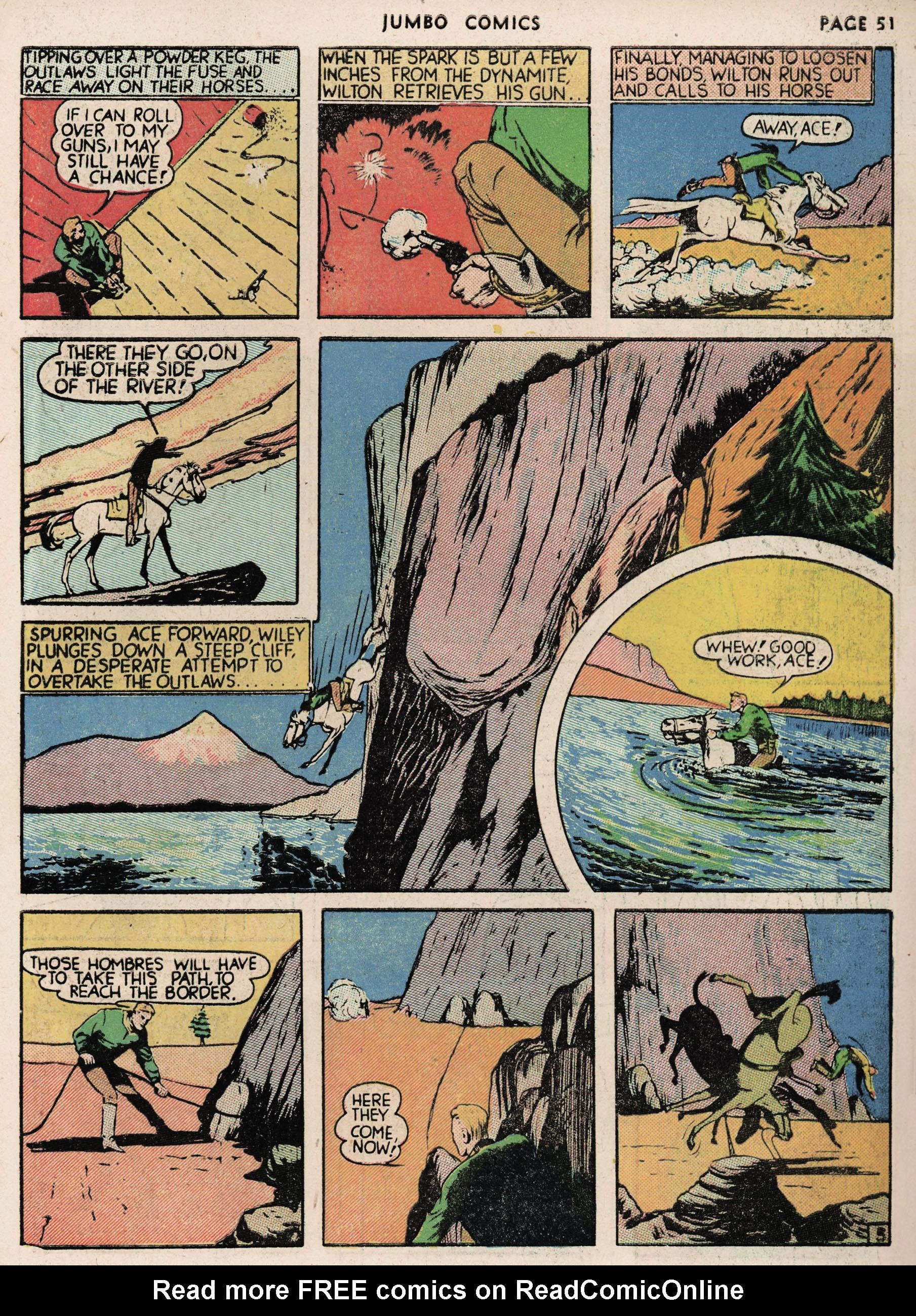 Read online Jumbo Comics comic -  Issue #16 - 53