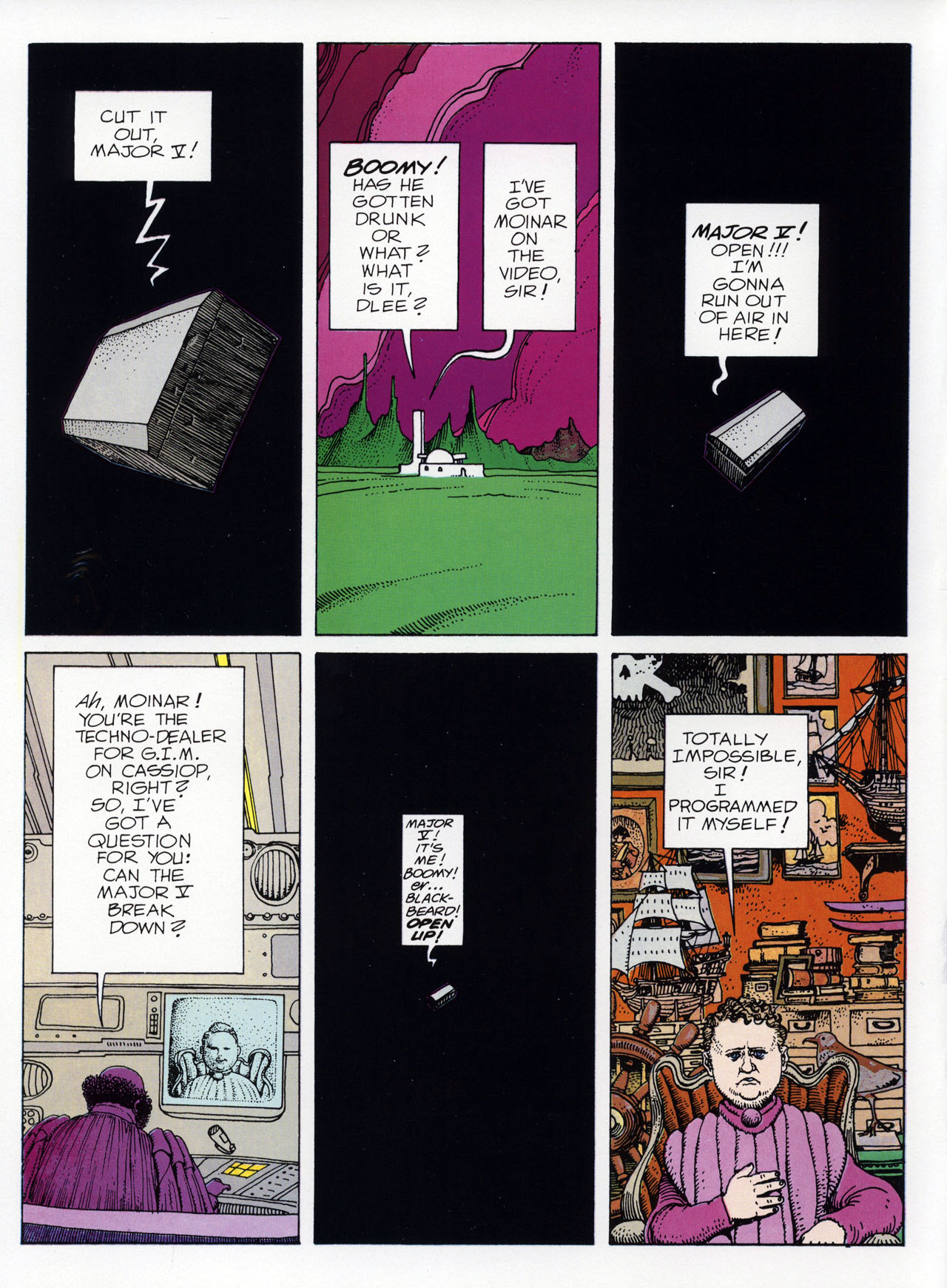 Read online Epic Graphic Novel: Moebius comic -  Issue # TPB 4 - 52