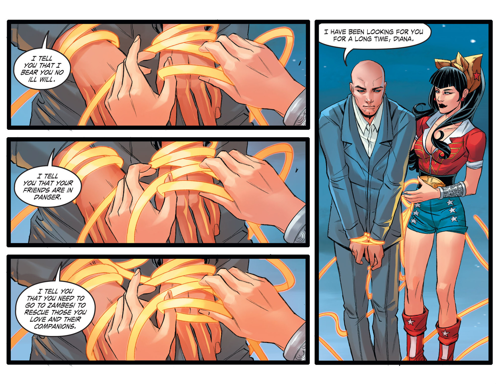 Read online DC Comics: Bombshells comic -  Issue #68 - 19