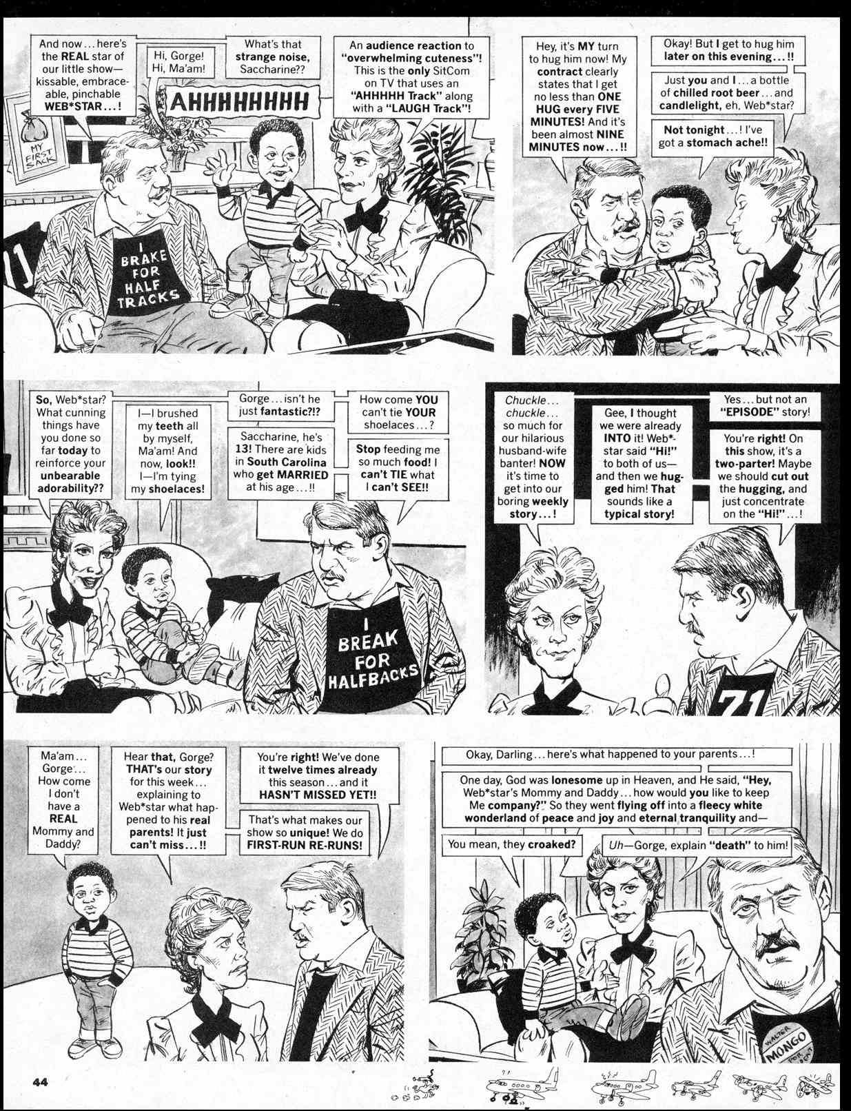 Read online MAD comic -  Issue #251 - 46