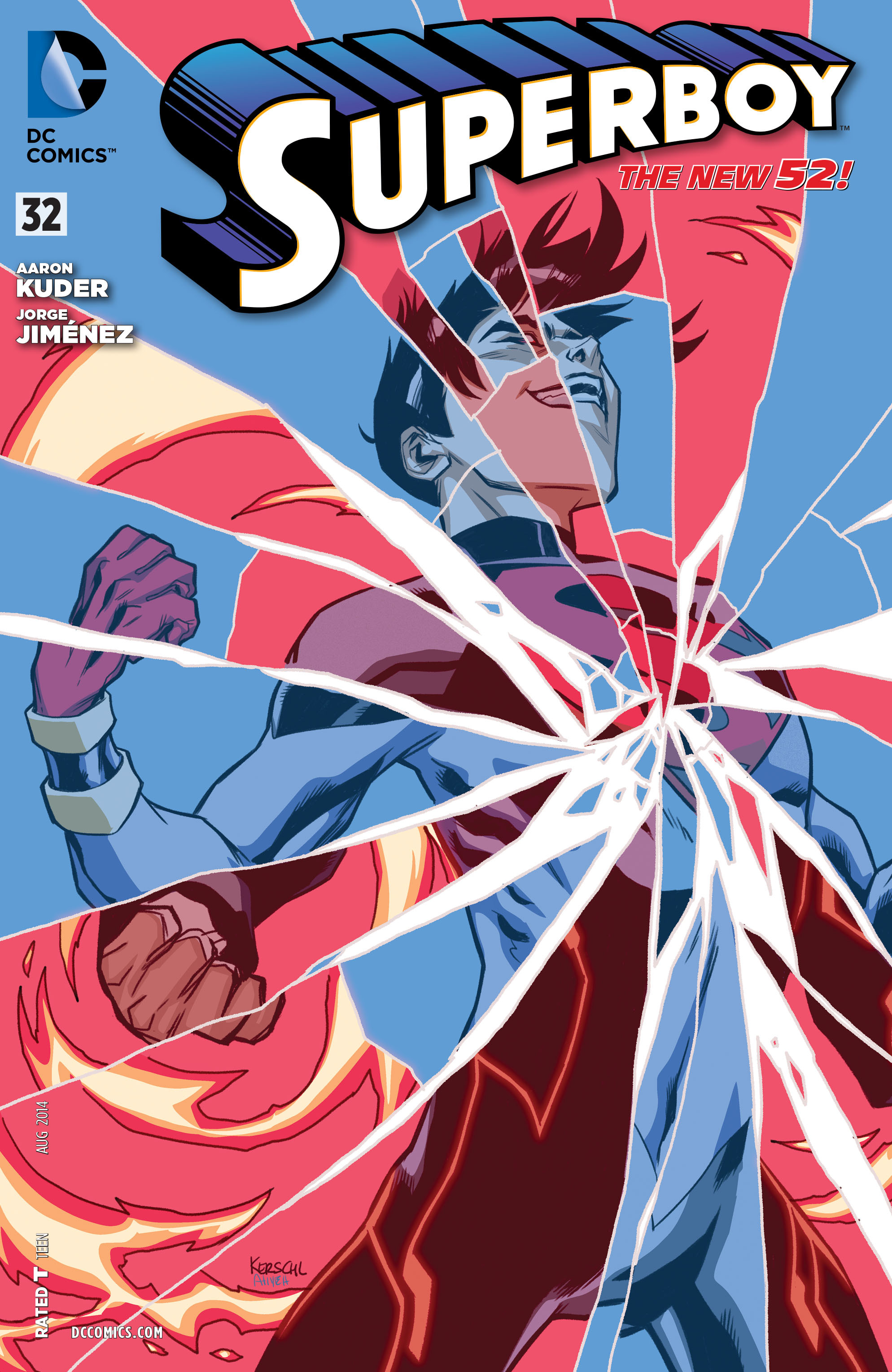 Read online Superboy (2012) comic -  Issue #32 - 1