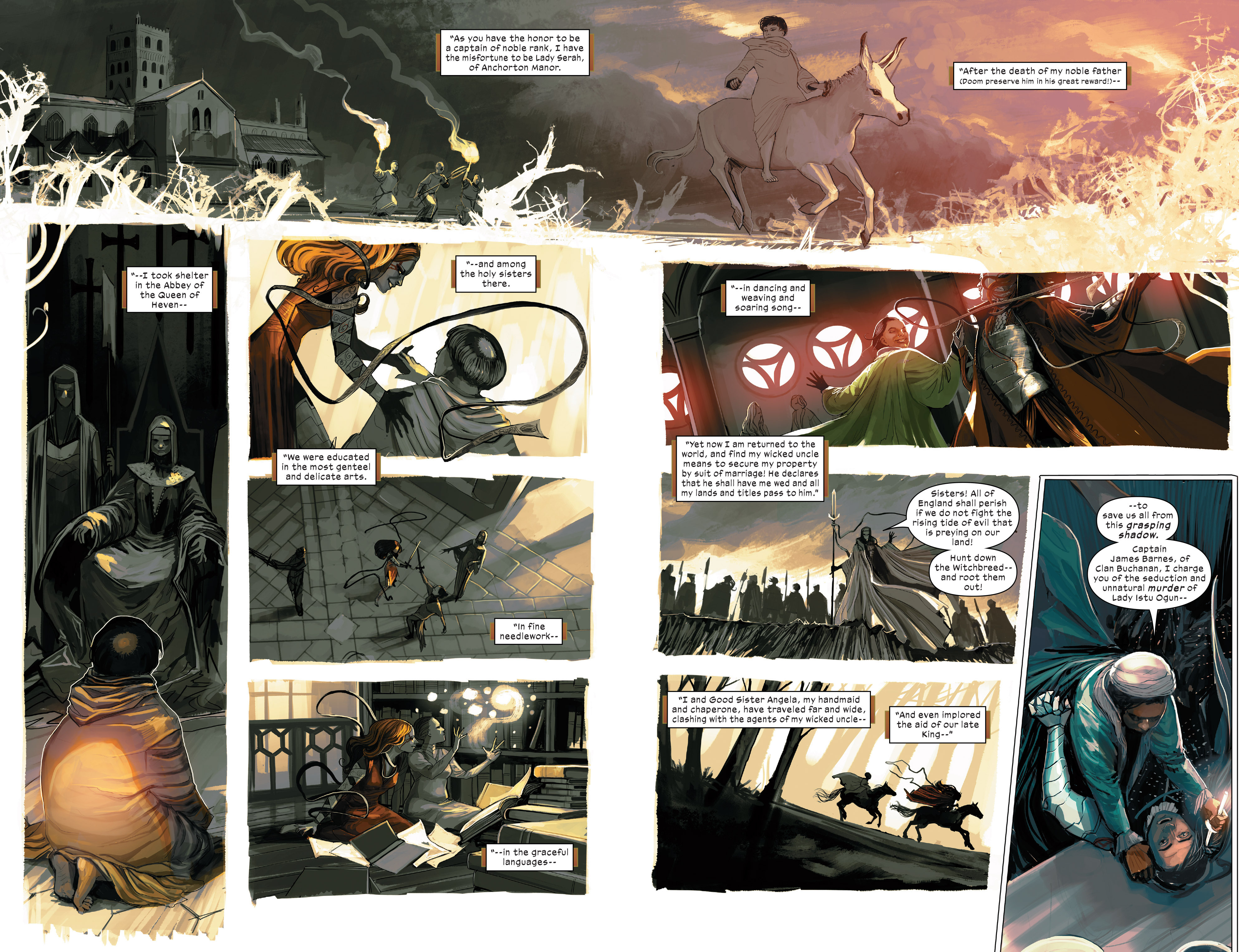 Read online 1602 Witch Hunter Angela comic -  Issue #1 - 12