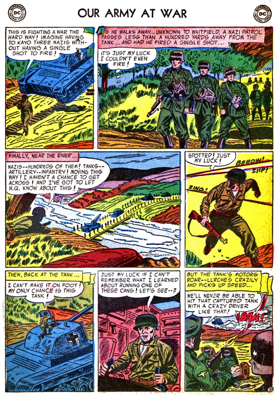 Read online Our Army at War (1952) comic -  Issue #25 - 23