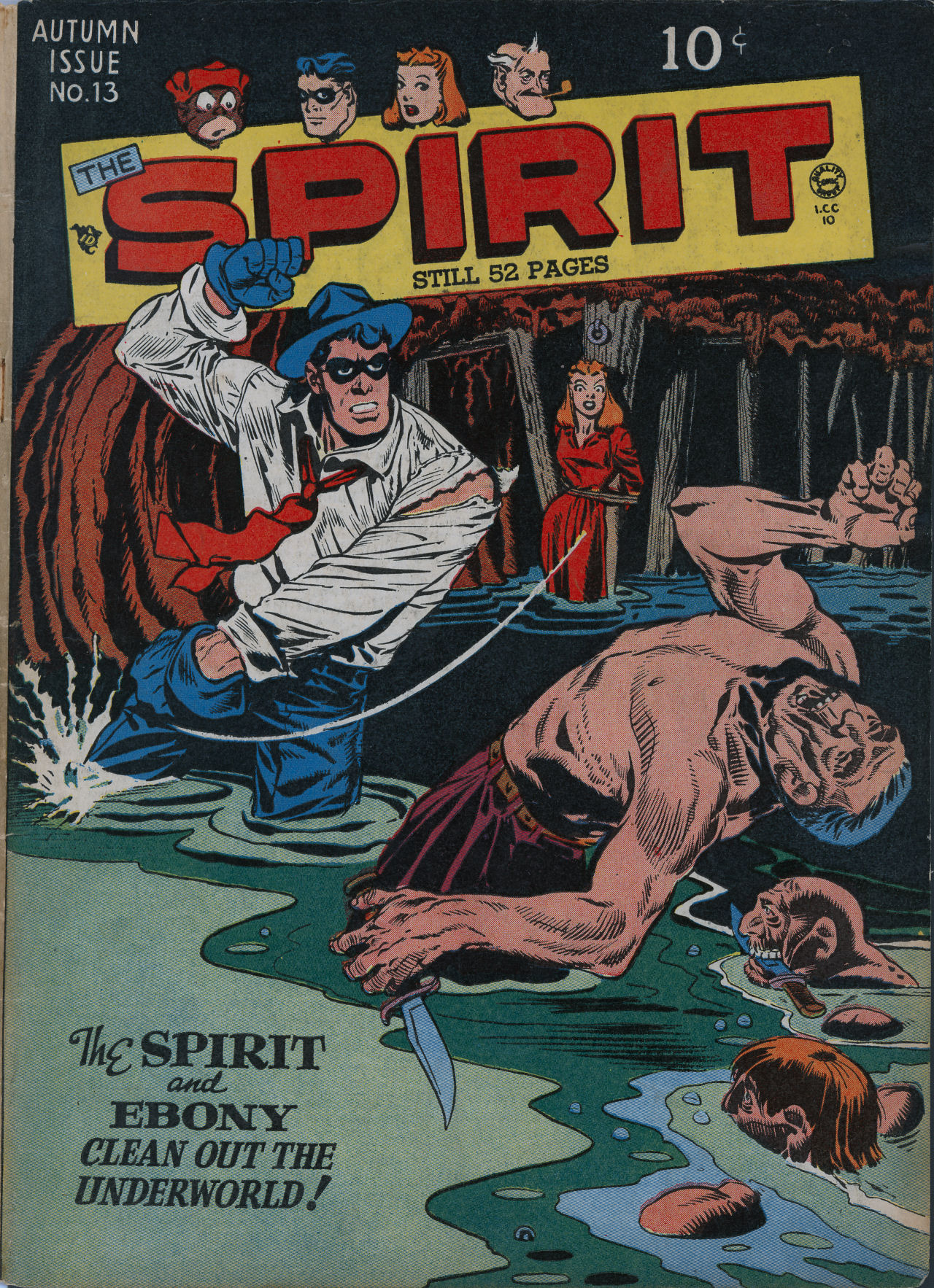 Read online The Spirit (1944) comic -  Issue #13 - 1