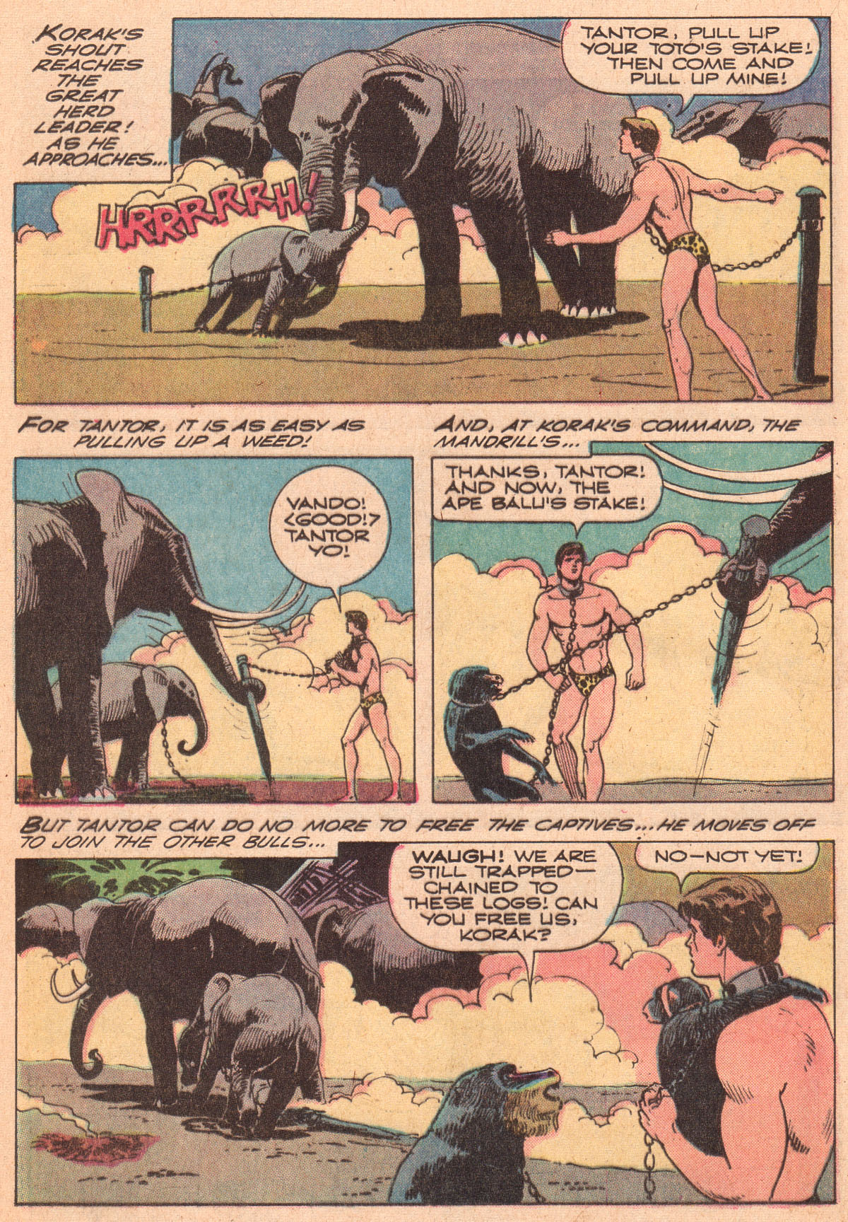 Read online Korak, Son of Tarzan (1964) comic -  Issue #41 - 16