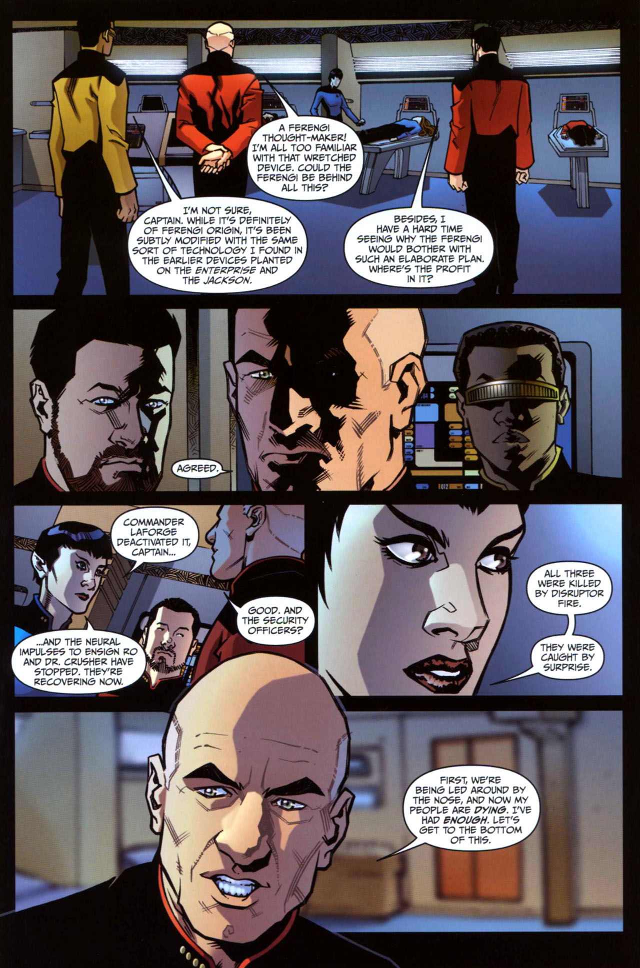 Read online Star Trek: The Next Generation: Intelligence Gathering comic -  Issue #4 - 22
