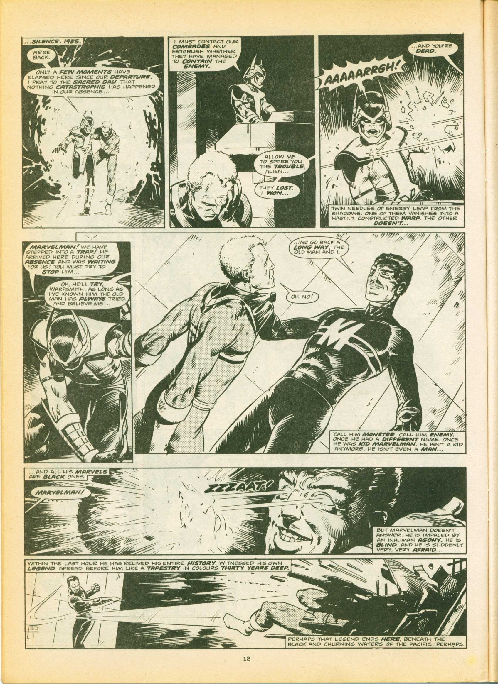 Read online Warrior comic -  Issue #4 - 12
