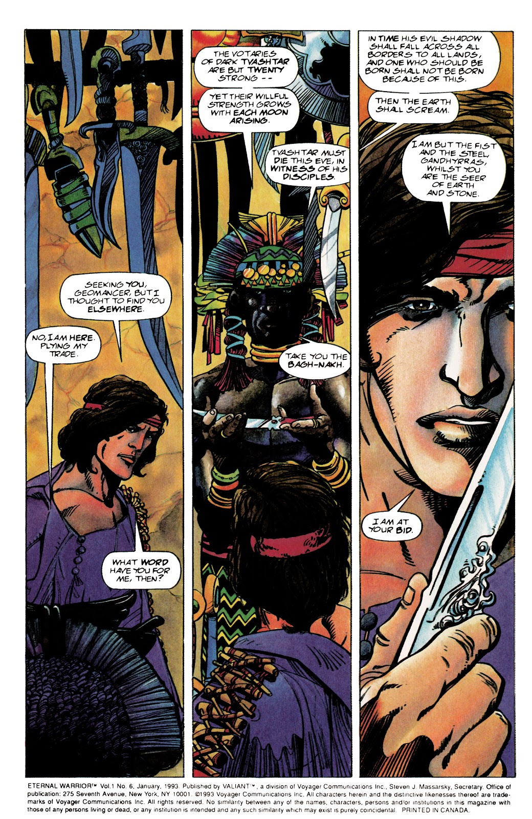 Eternal Warrior (1992) issue 6 - Page 3