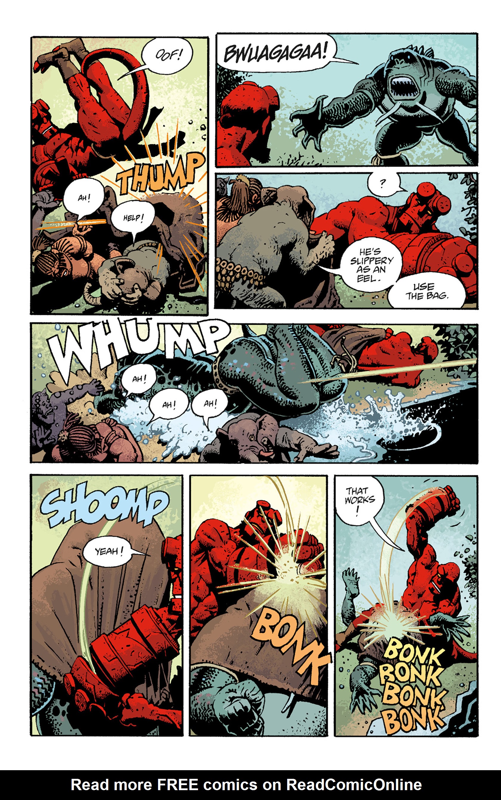 Read online Hellboy: The Troll Witch and Others comic -  Issue # TPB - 100