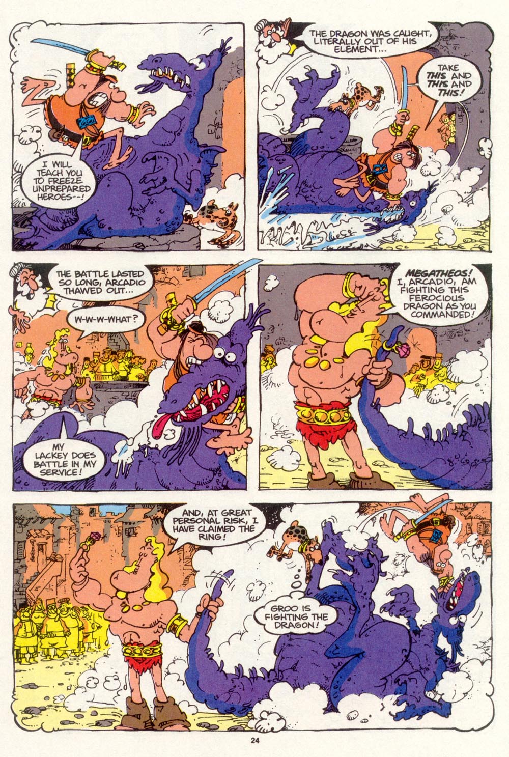 Read online Sergio Aragonés Groo the Wanderer comic -  Issue #98 - 25