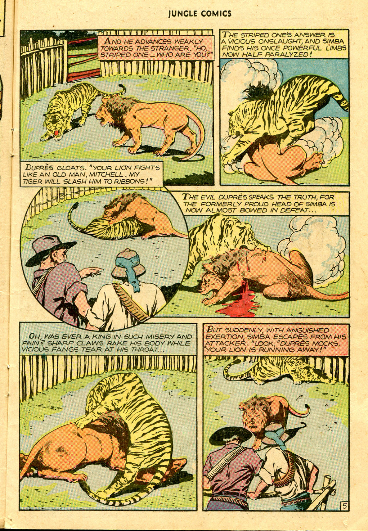 Read online Jungle Comics comic -  Issue #84 - 18