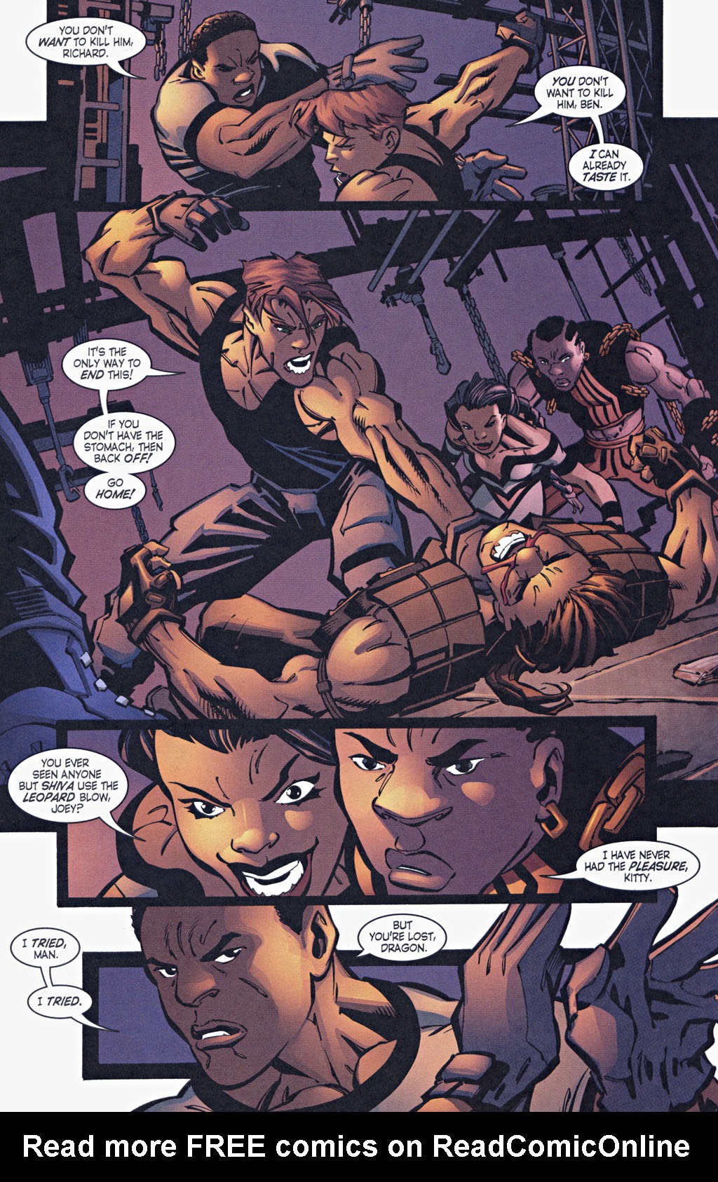 Read online Richard Dragon comic -  Issue #6 - 5