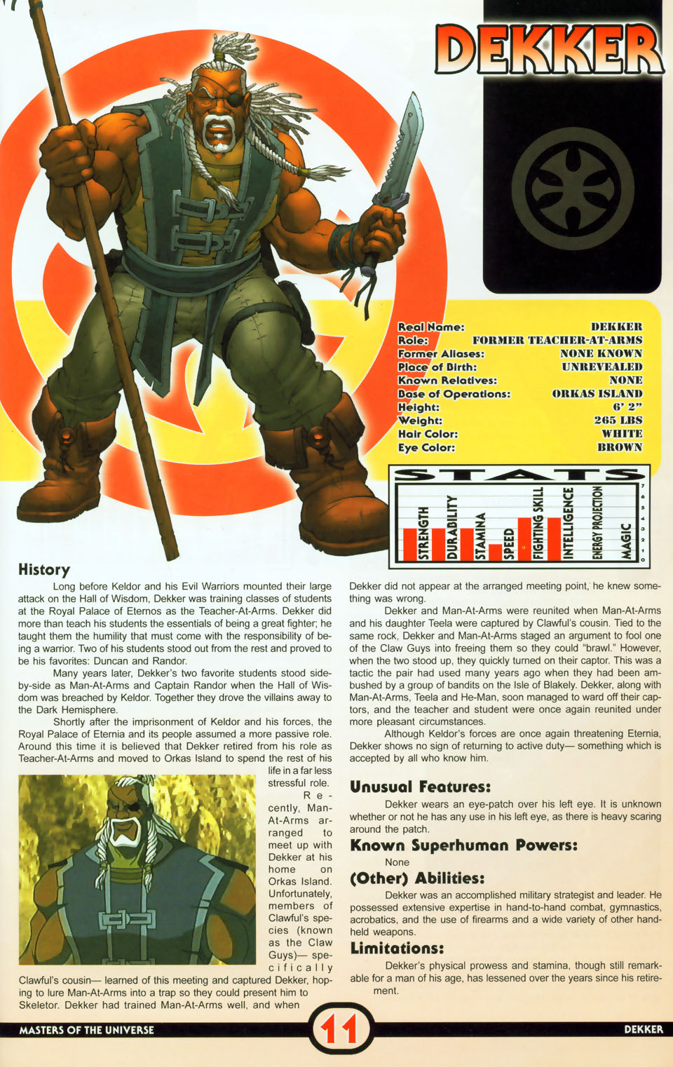 Read online Masters of the Universe Encyclopedia comic -  Issue # Full - 13