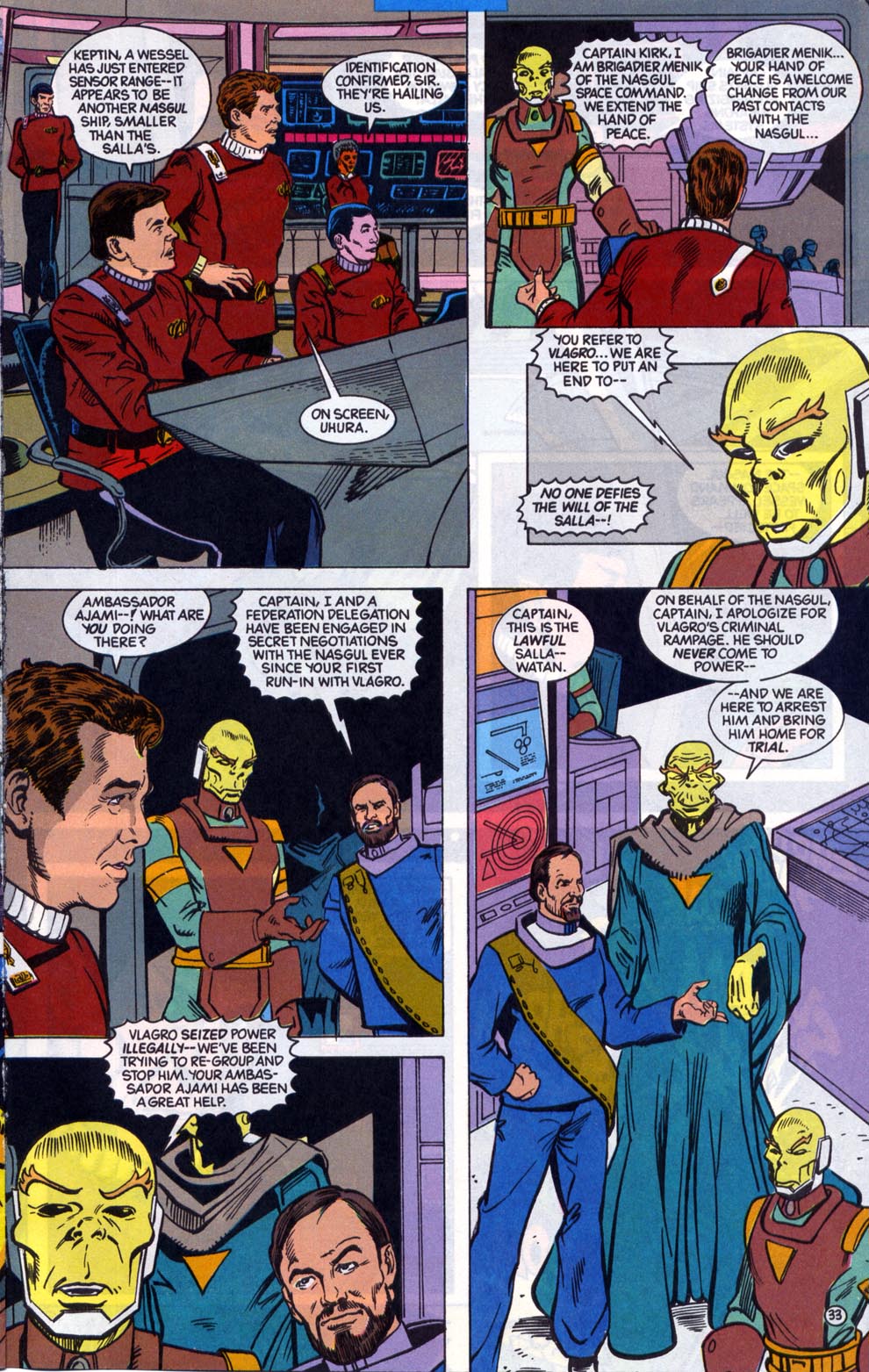 Read online Star Trek (1989) comic -  Issue #24 - 34
