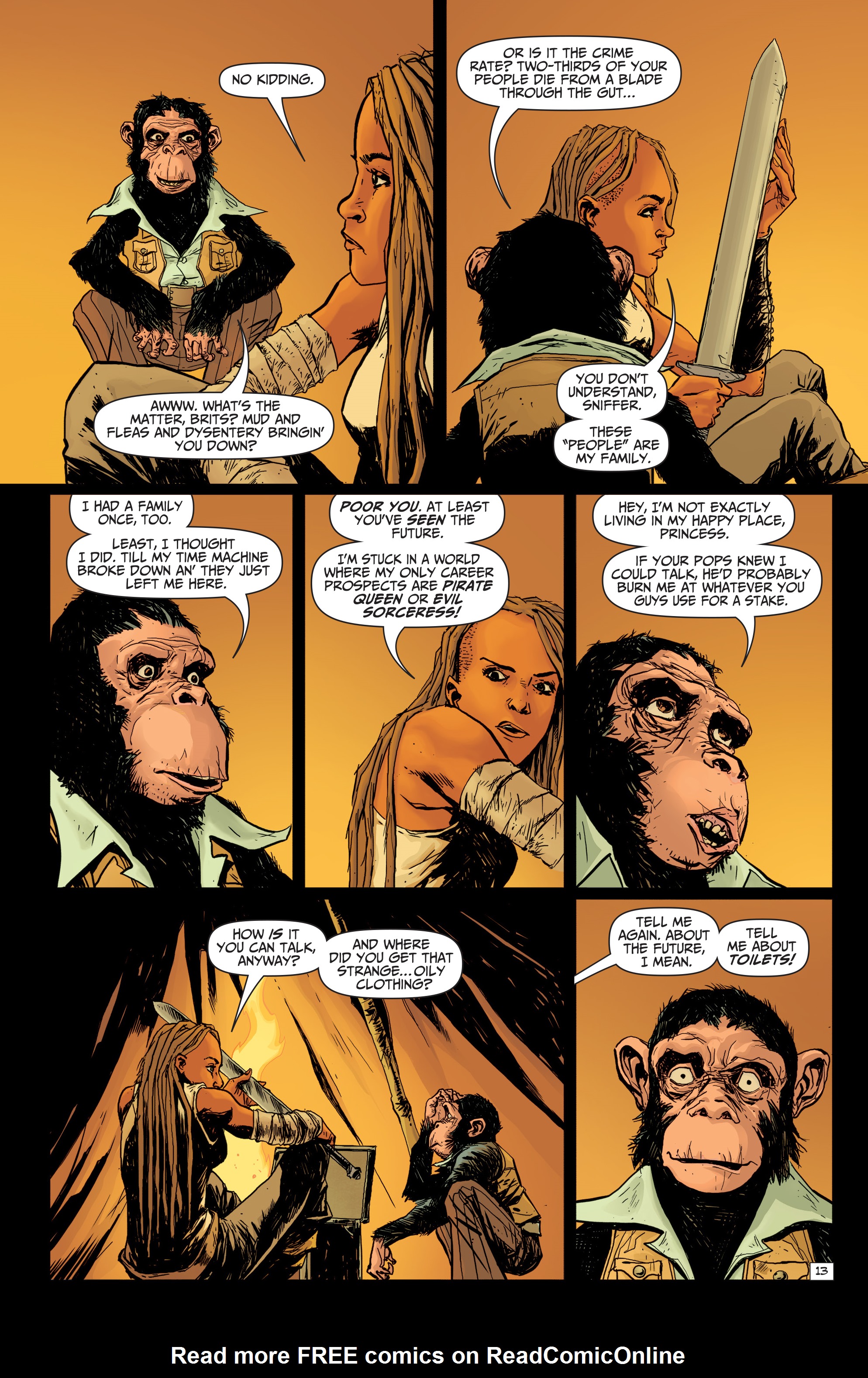 Read online Bronze Age Boogie comic -  Issue #1 - 13