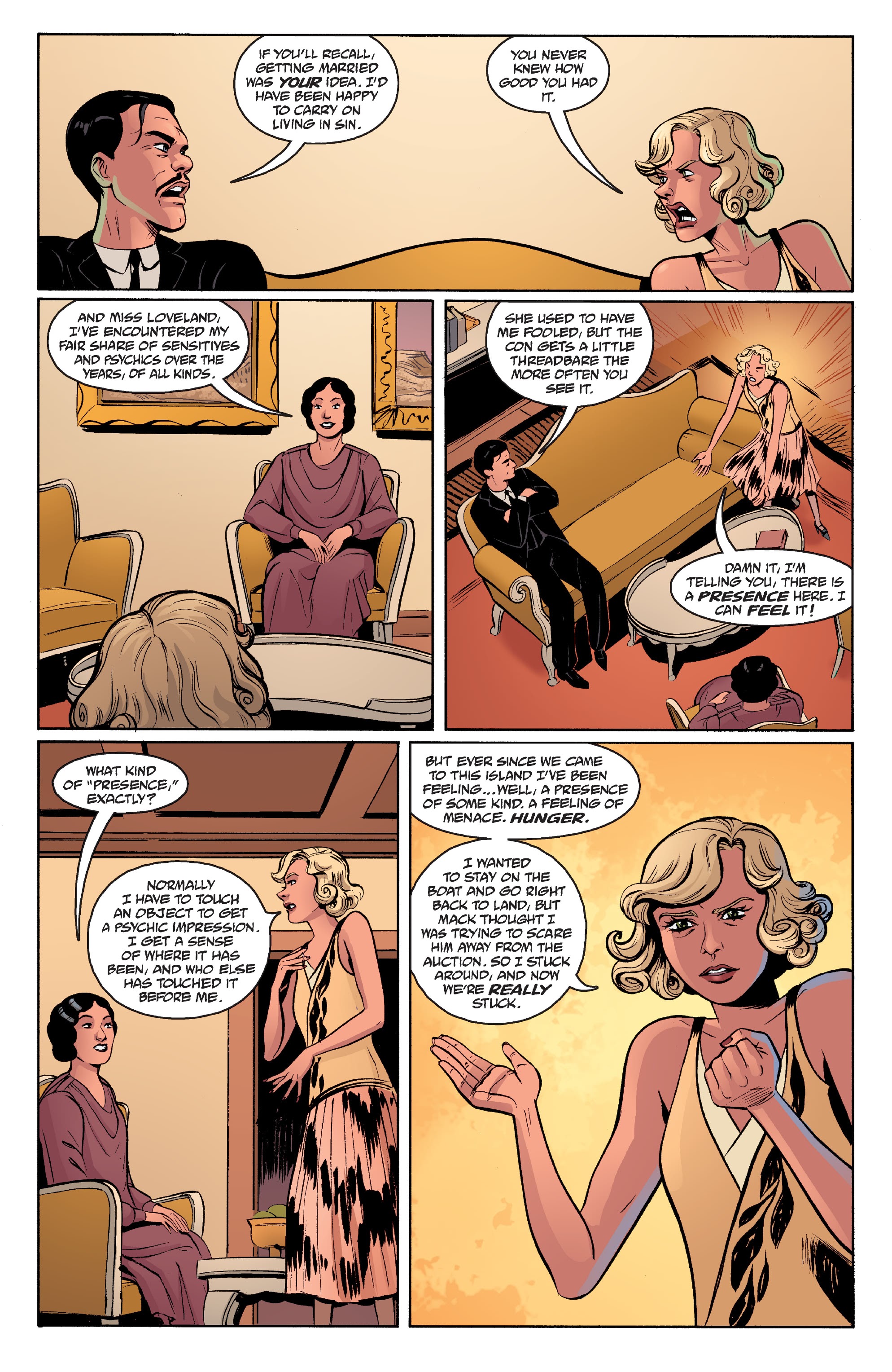 Read online The House of Lost Horizons: A Sarah Jewell Mystery comic -  Issue #2 - 12