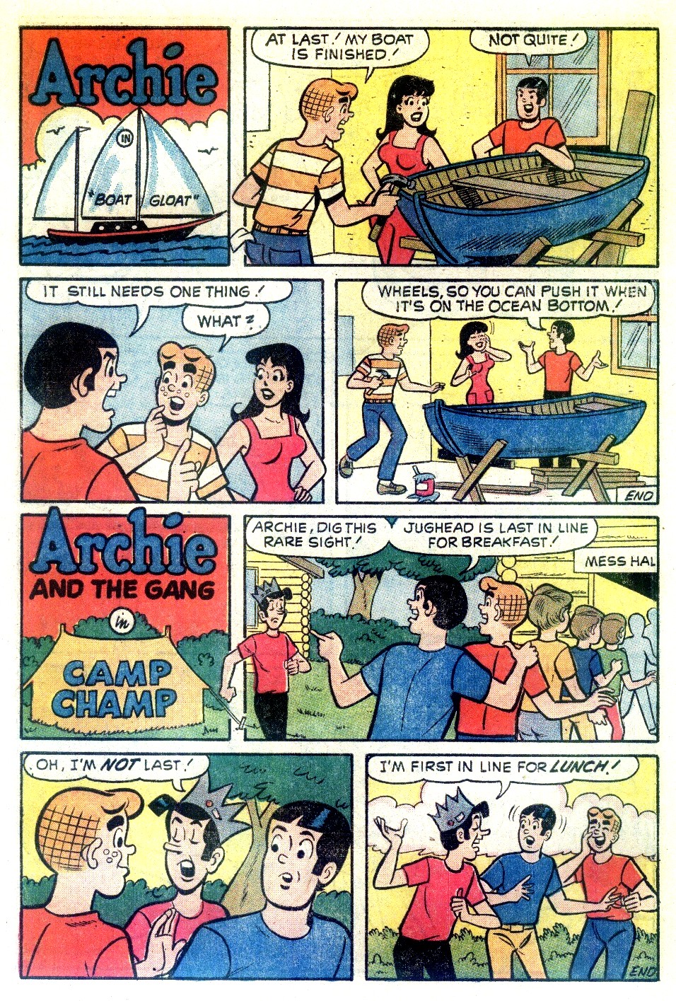 Read online Archie's Joke Book Magazine comic -  Issue #190 - 6