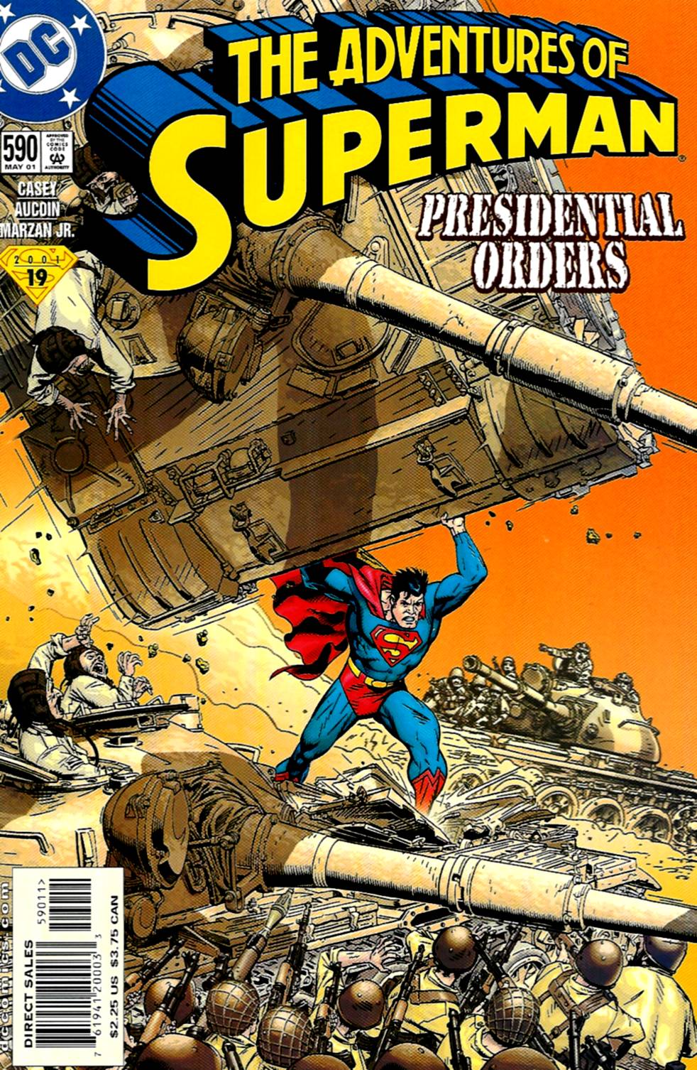 Read online Adventures of Superman (1987) comic -  Issue #590 - 1