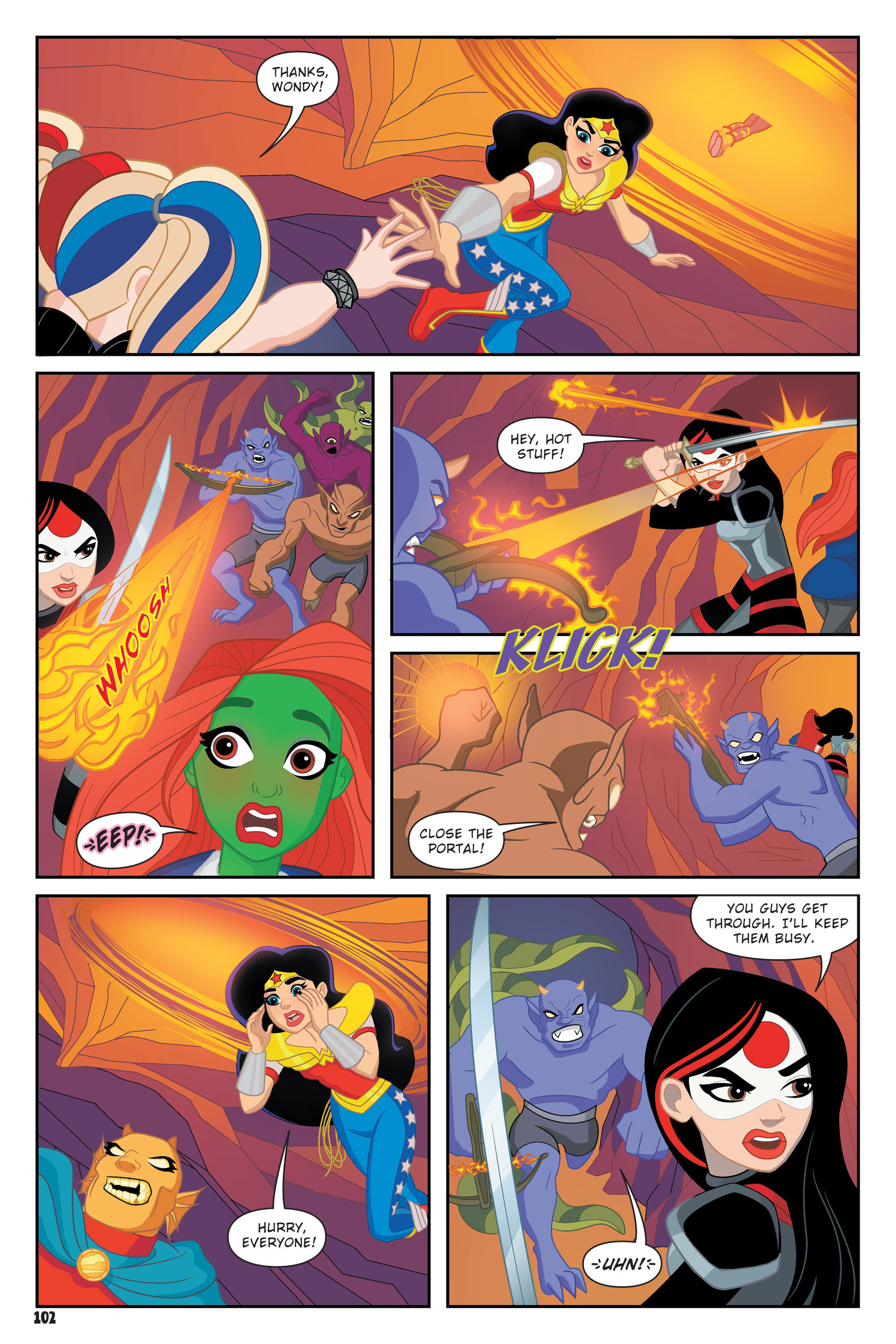 Read online DC Super Hero Girls: Hits and Myths comic -  Issue # Full - 98