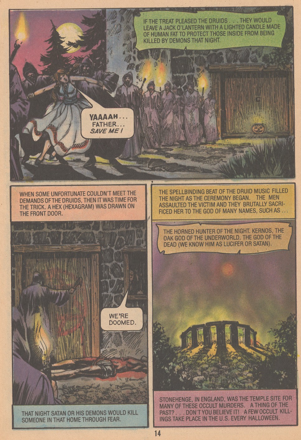 Read online The Crusaders (1974) comic -  Issue #10 - 16