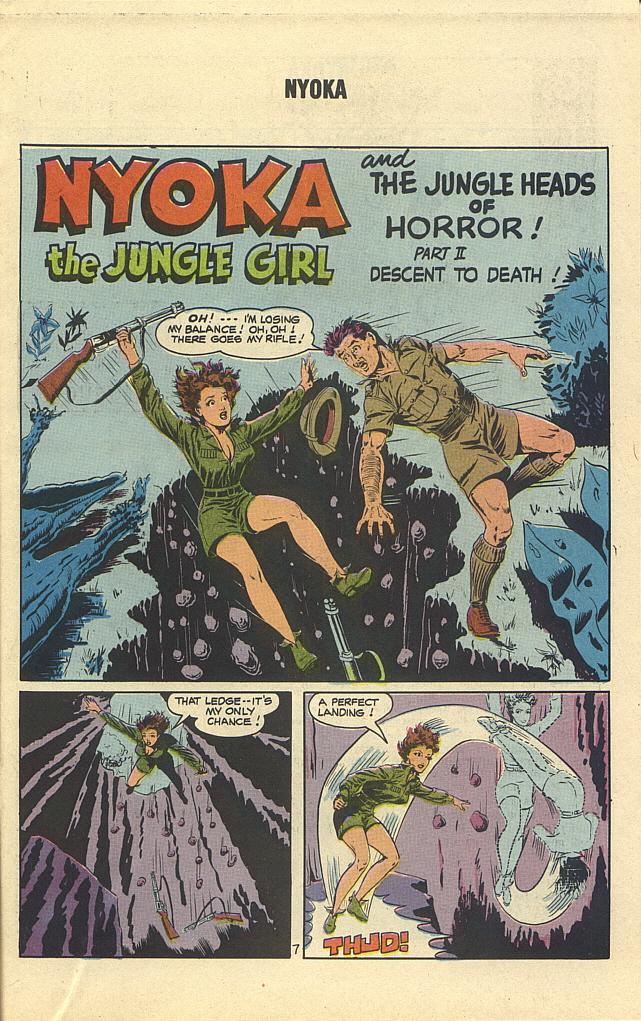 Read online The Further Adventures of Nyoka the Jungle Girl comic -  Issue #2 - 21