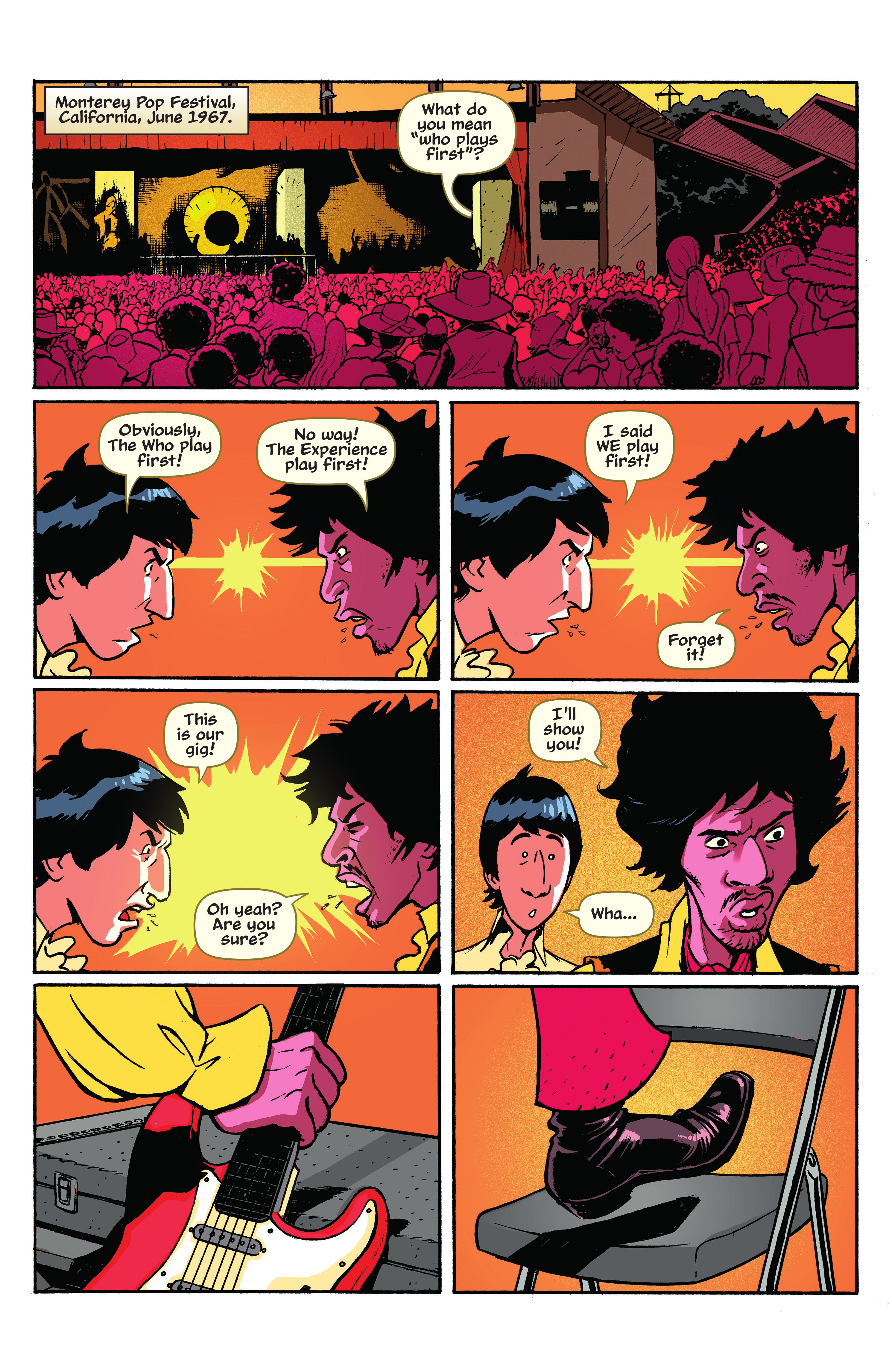 Read online Hendrix: Electric Requiem comic -  Issue # TPB - 75