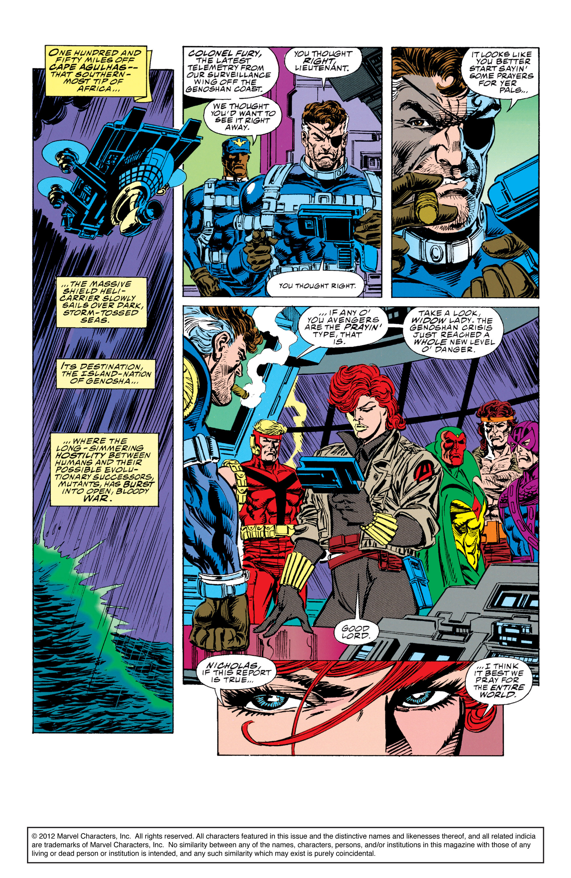 Read online Avengers: Avengers/X-Men - Bloodties comic -  Issue # TPB (Part 1) - 88