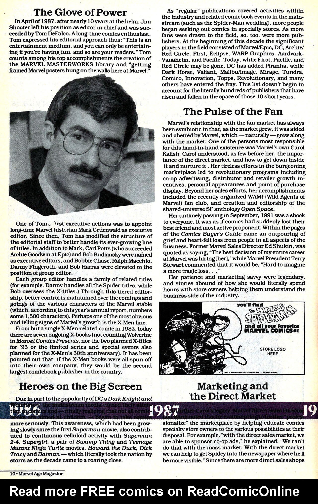 Read online Marvel Age comic -  Issue #120 - 12