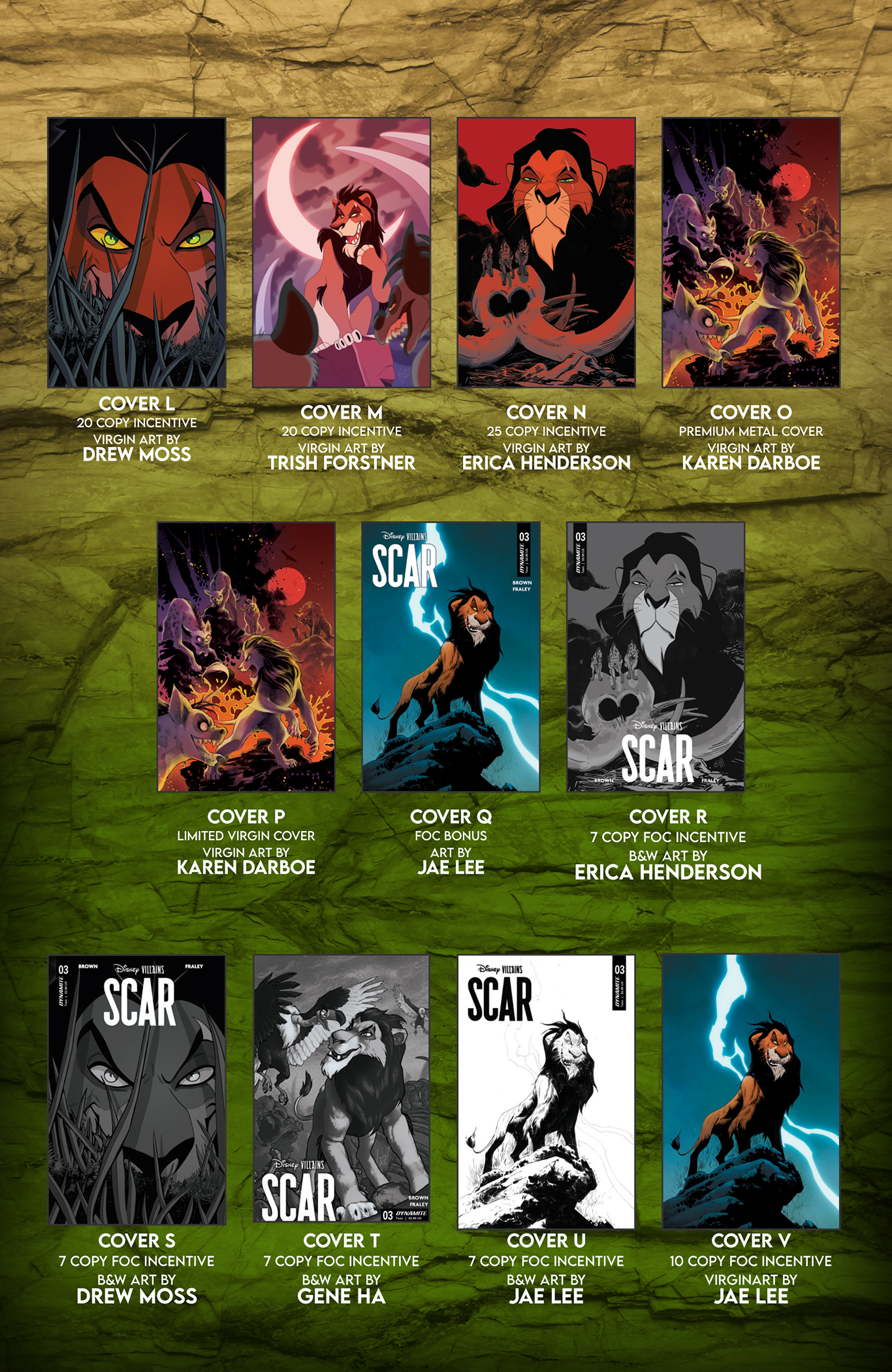 Read online Disney Villains: Scar comic -  Issue #3 - 27