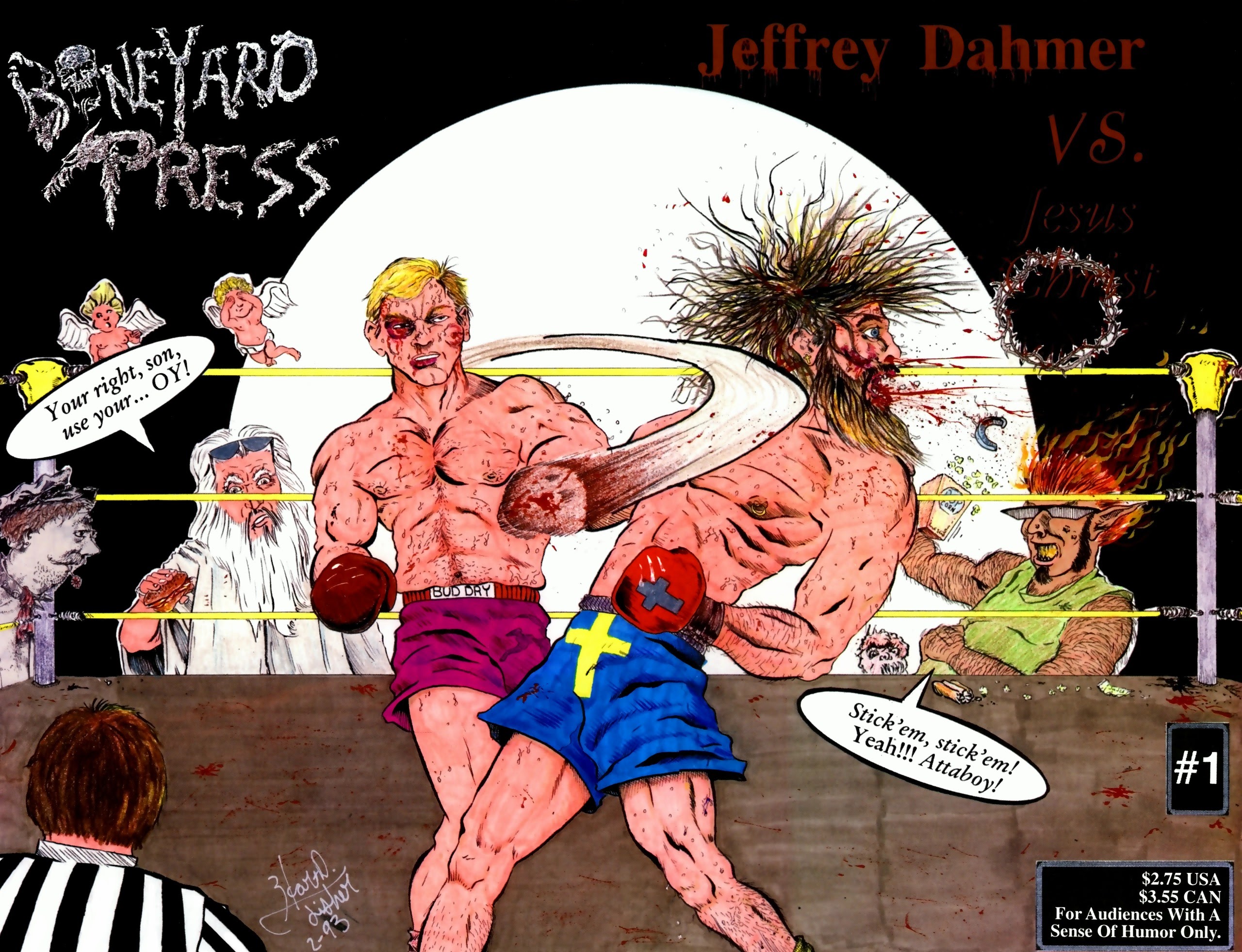 Read online Jeffrey Dahmer vs. Jesus Christ comic -  Issue # Full - 1