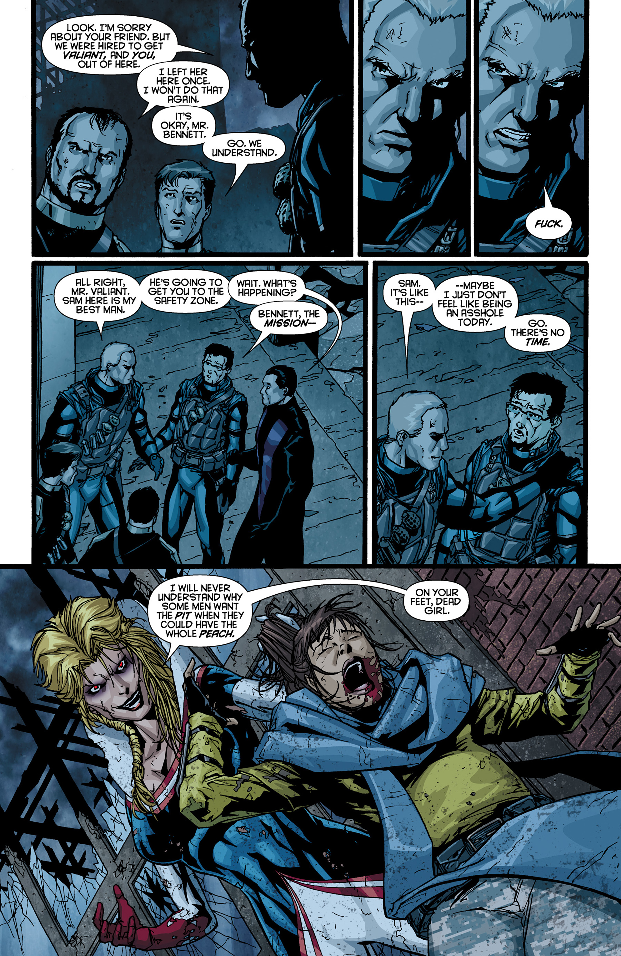 Read online Leaving Megalopolis: Surviving Megalopolis comic -  Issue #6 - 16