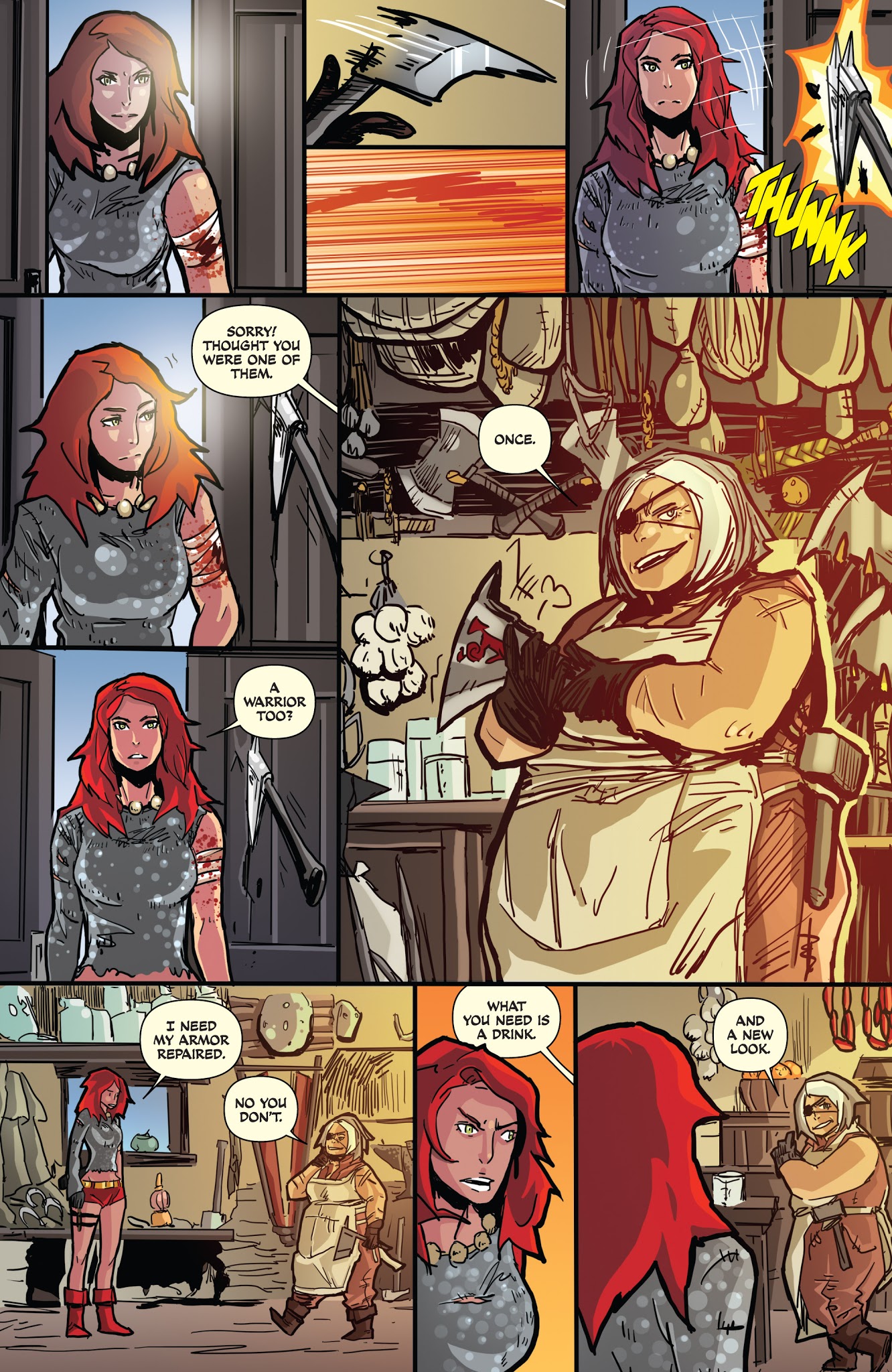 Read online Legends of Red Sonja comic -  Issue # TPB - 68