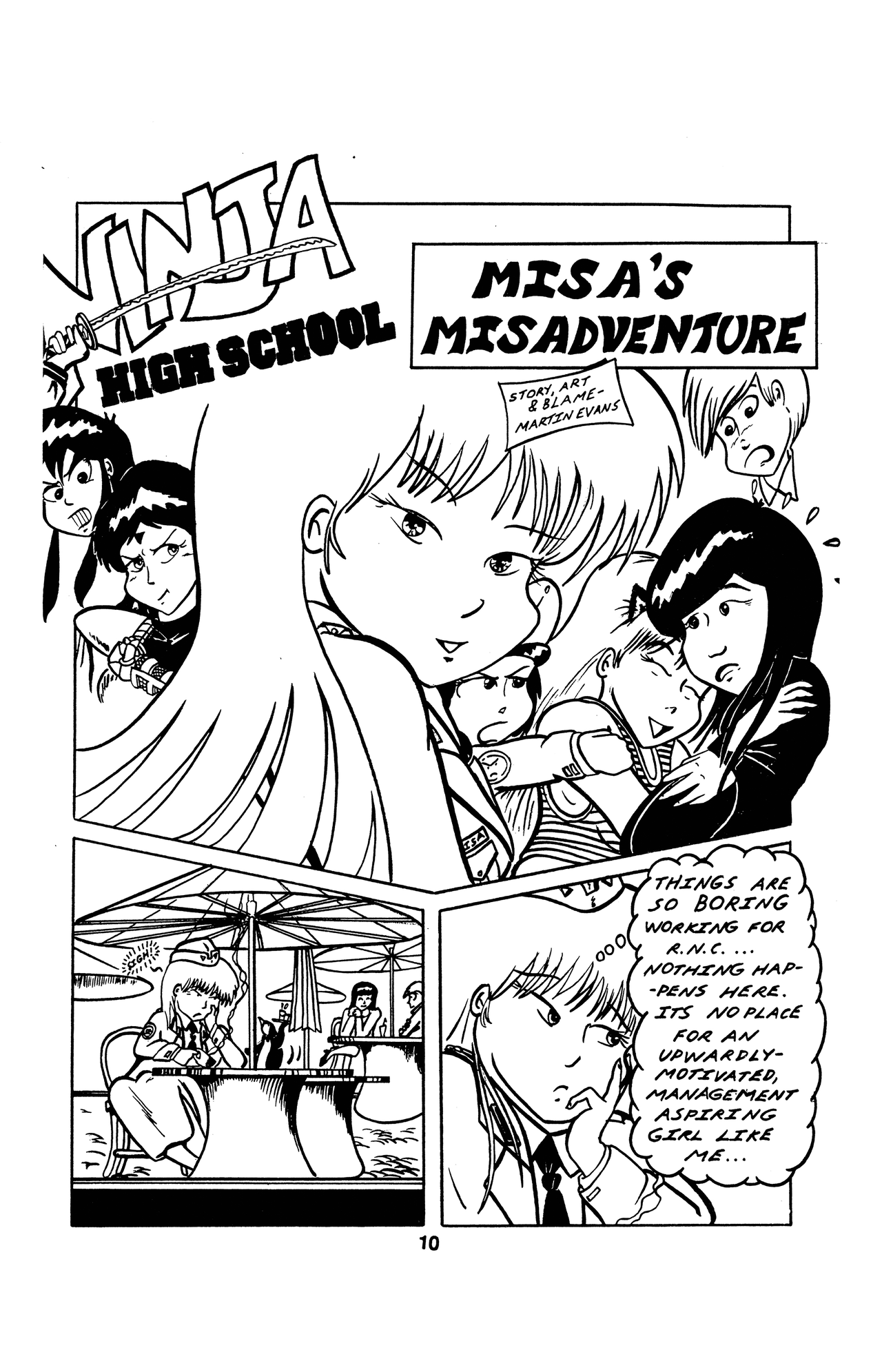 Read online Girls of Ninja High School comic -  Issue #2 - 10