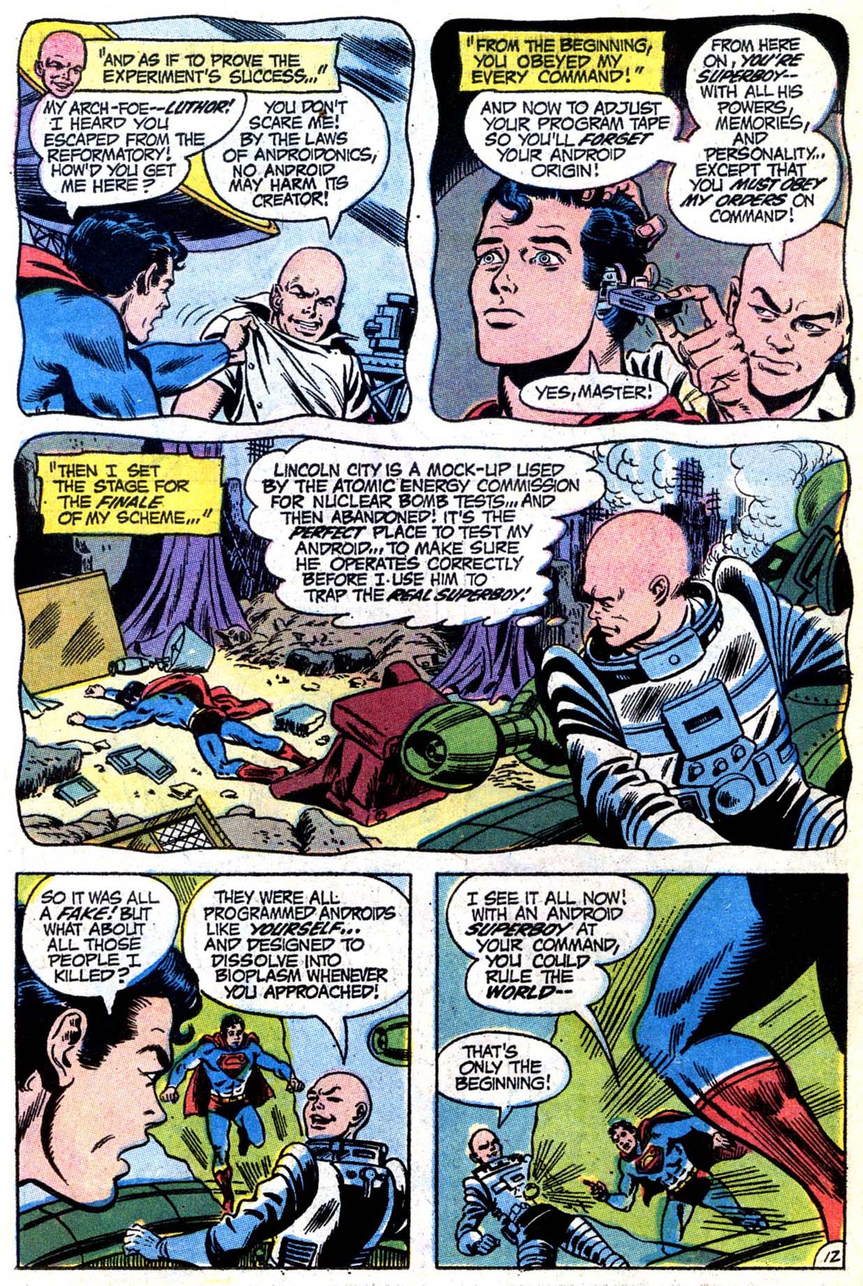 Read online Superboy (1949) comic -  Issue #179 - 12