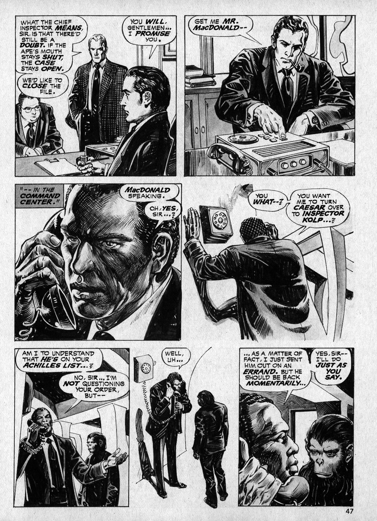 Read online Planet of the Apes comic -  Issue #19 - 46