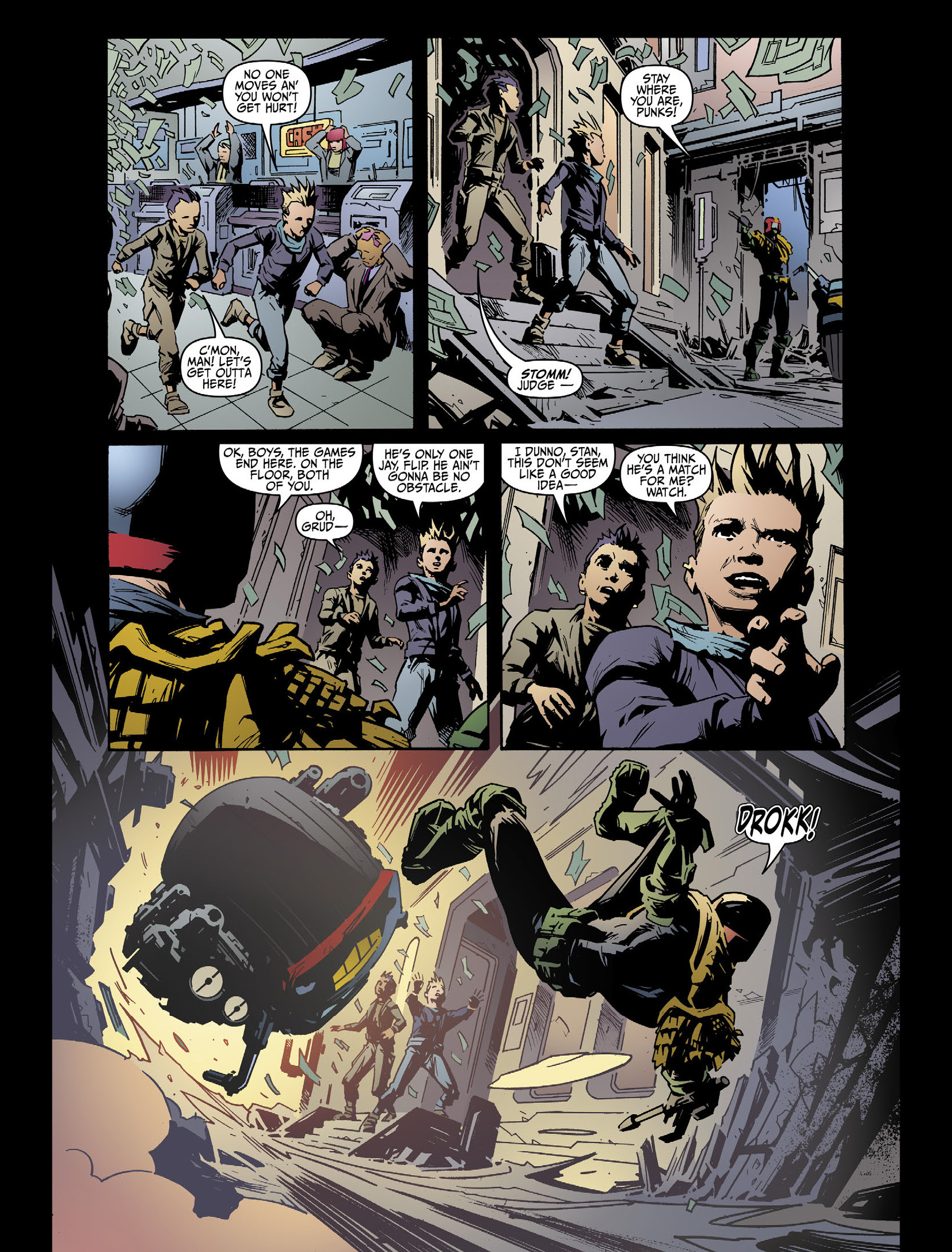 Read online Judge Dredd Megazine (Vol. 5) comic -  Issue #451 - 90