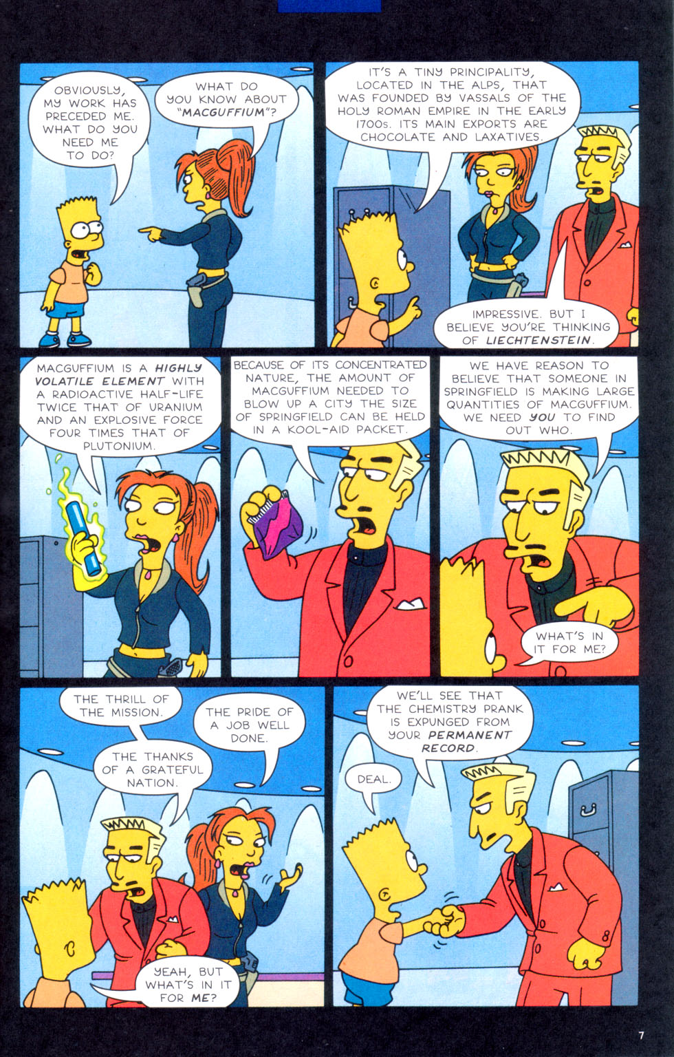 Read online Simpsons Comics Presents Bart Simpson comic -  Issue #18 - 8