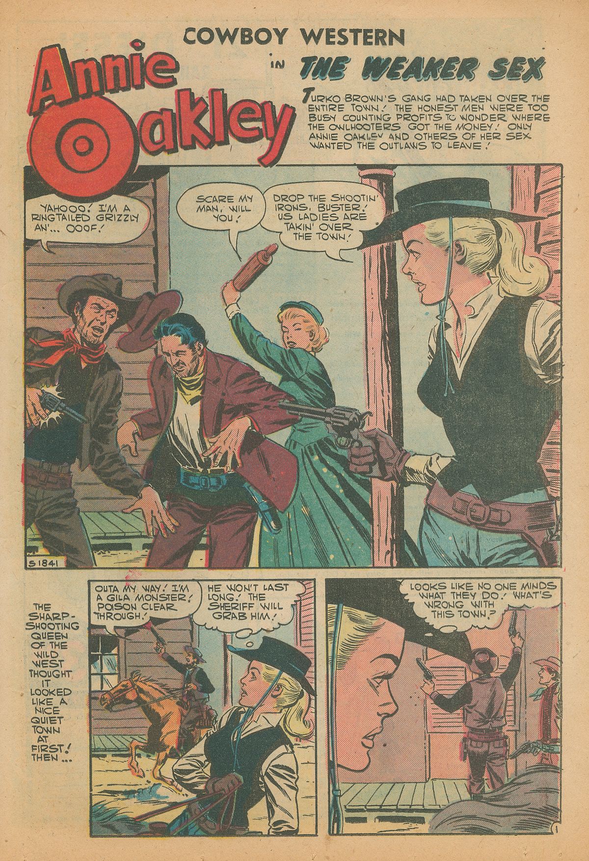 Read online Cowboy Western comic -  Issue #65 - 21