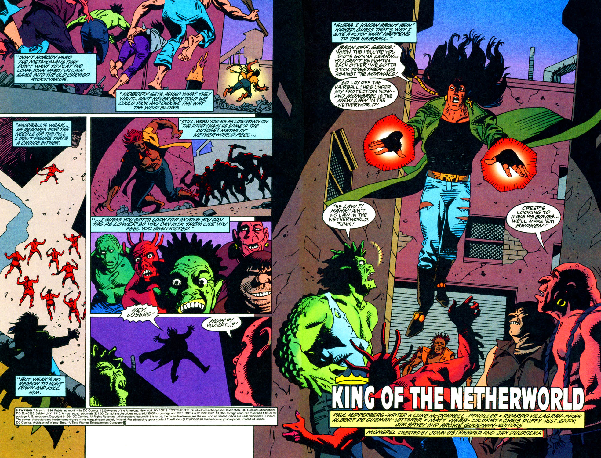 Hawkman (1993) Issue #7 #10 - English 3