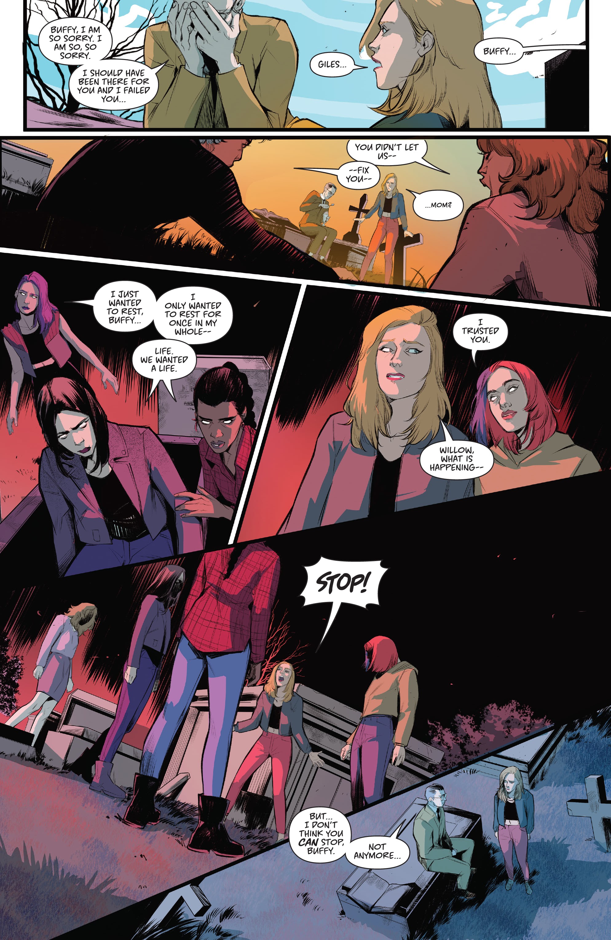 Read online Buffy the Vampire Slayer comic -  Issue #33 - 22
