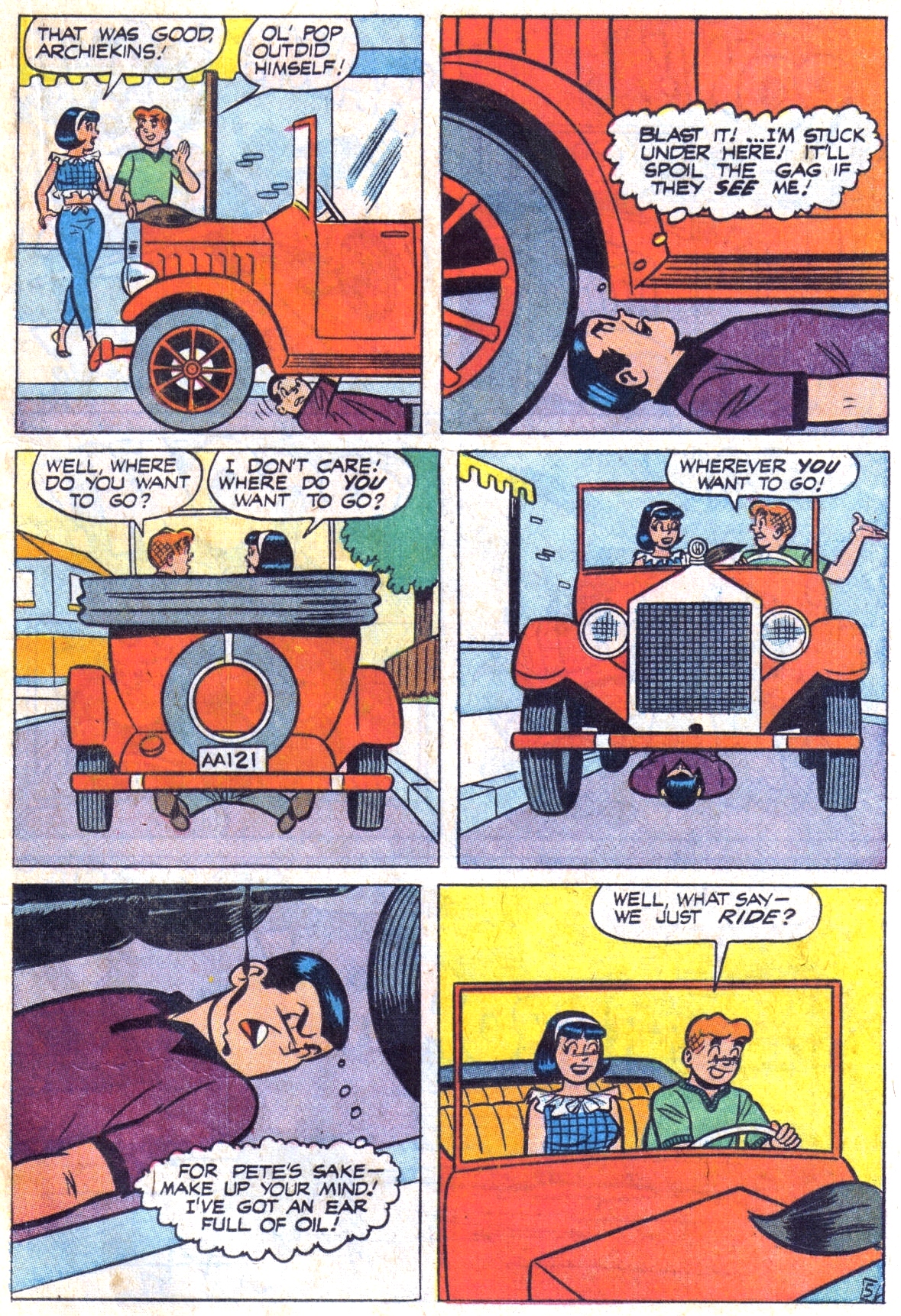 Read online Archie (1960) comic -  Issue #167 - 17