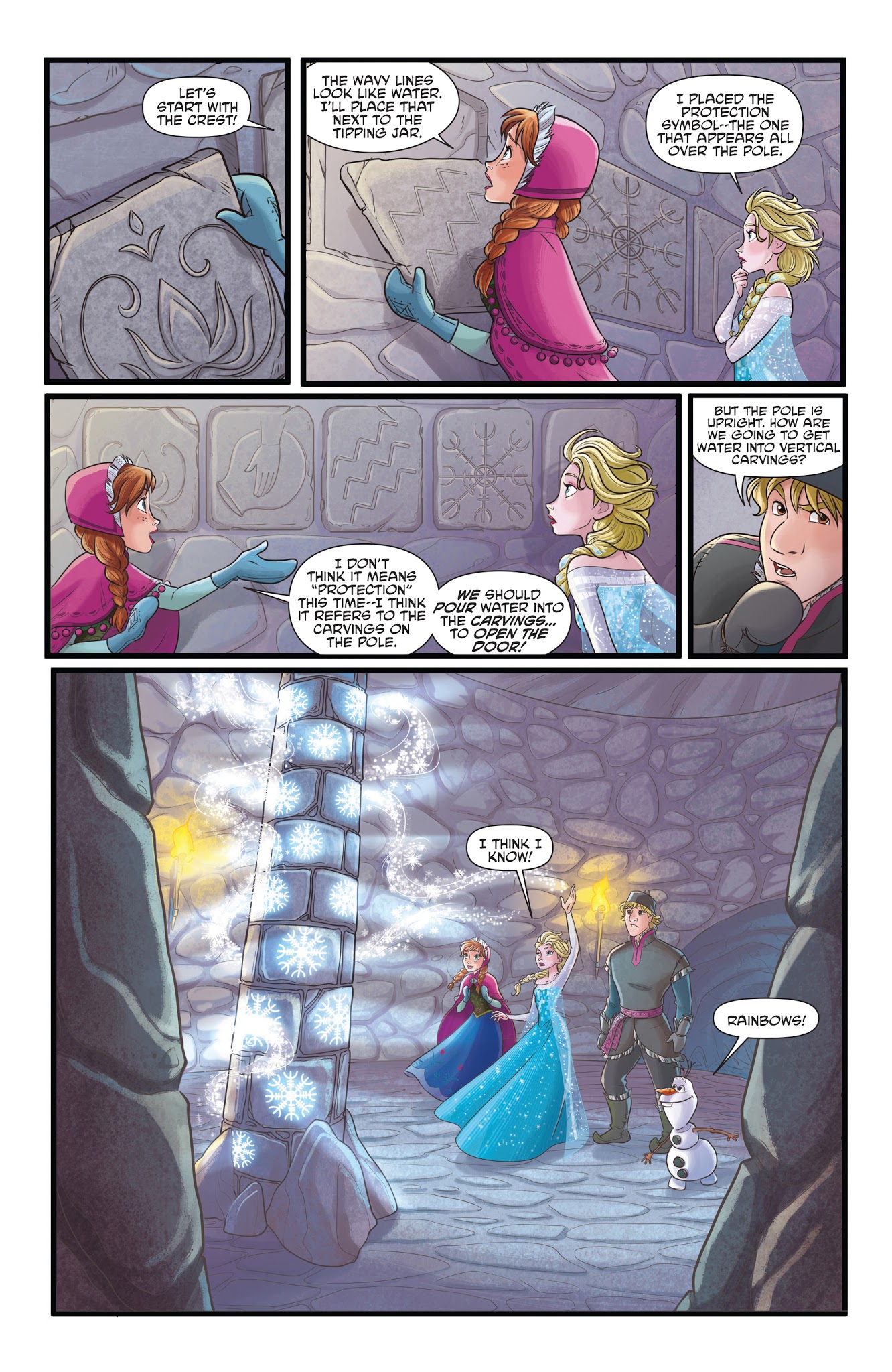 Read online Disney Frozen comic -  Issue #4 - 16