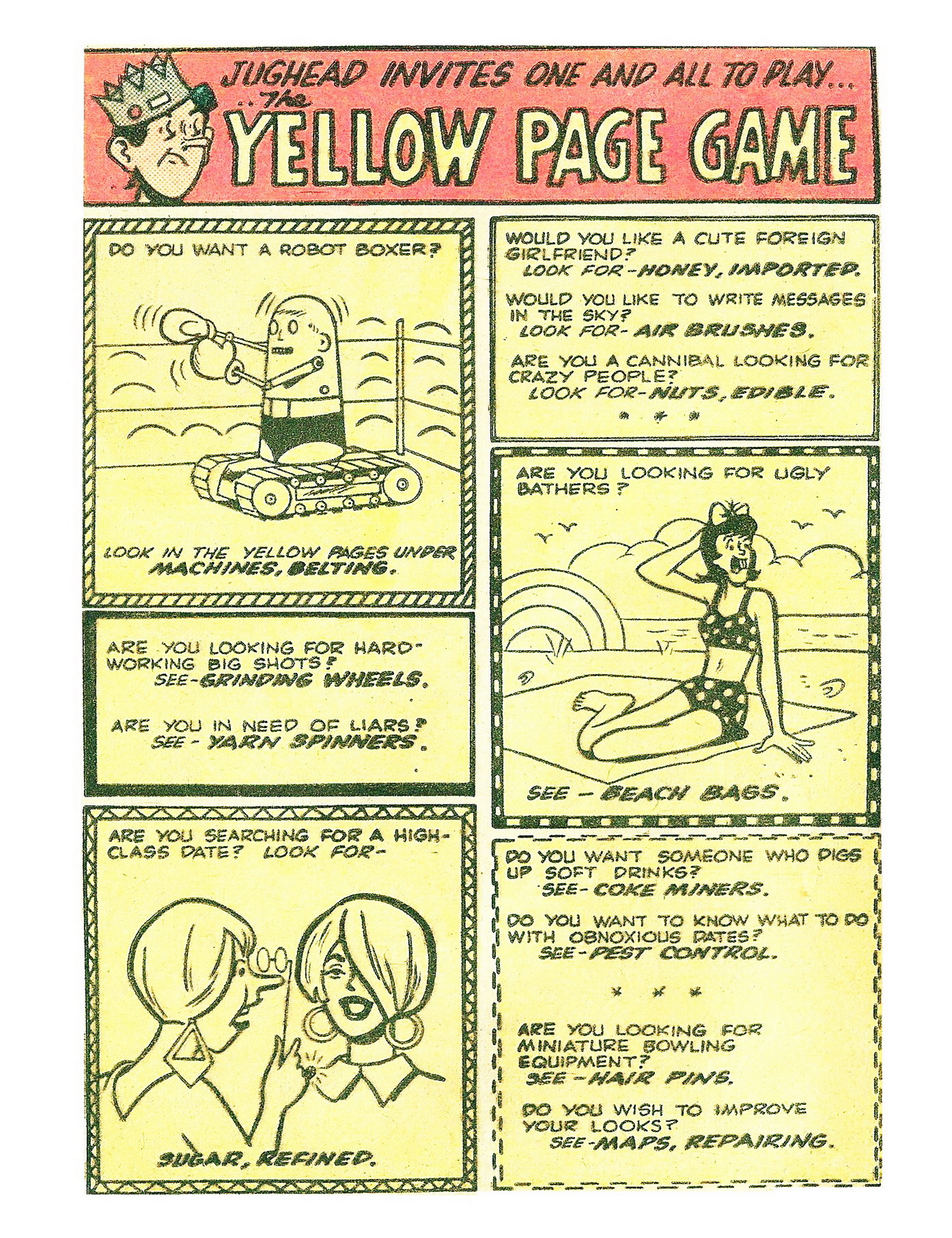 Read online Jughead Jones Comics Digest comic -  Issue #25 - 68