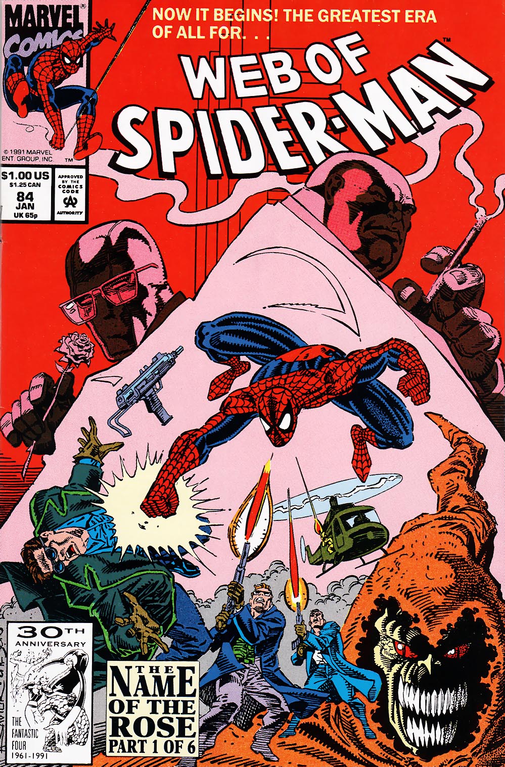 Read online Web of Spider-Man (1985) comic -  Issue #84 - 1