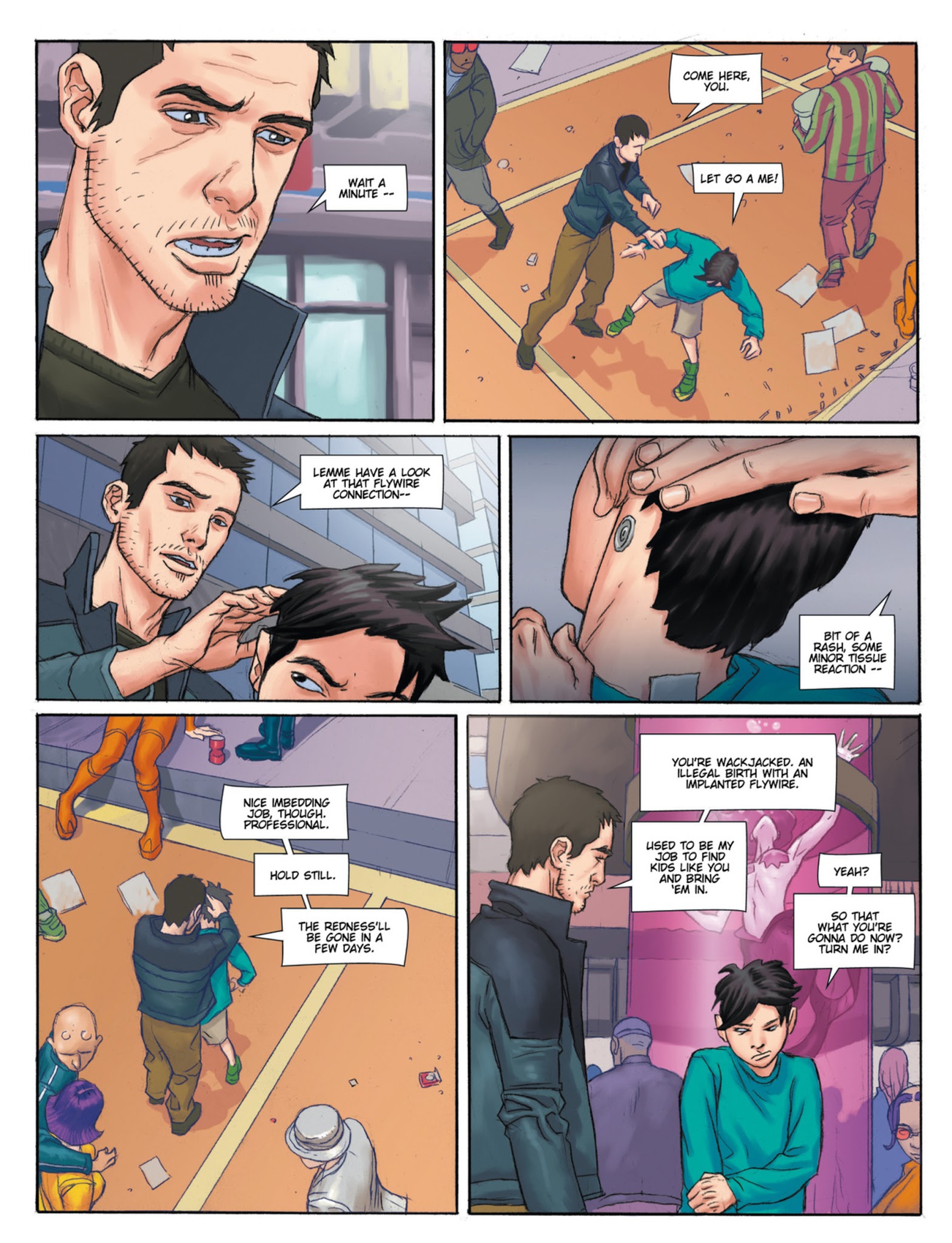 Read online Flywires comic -  Issue #1 - 19