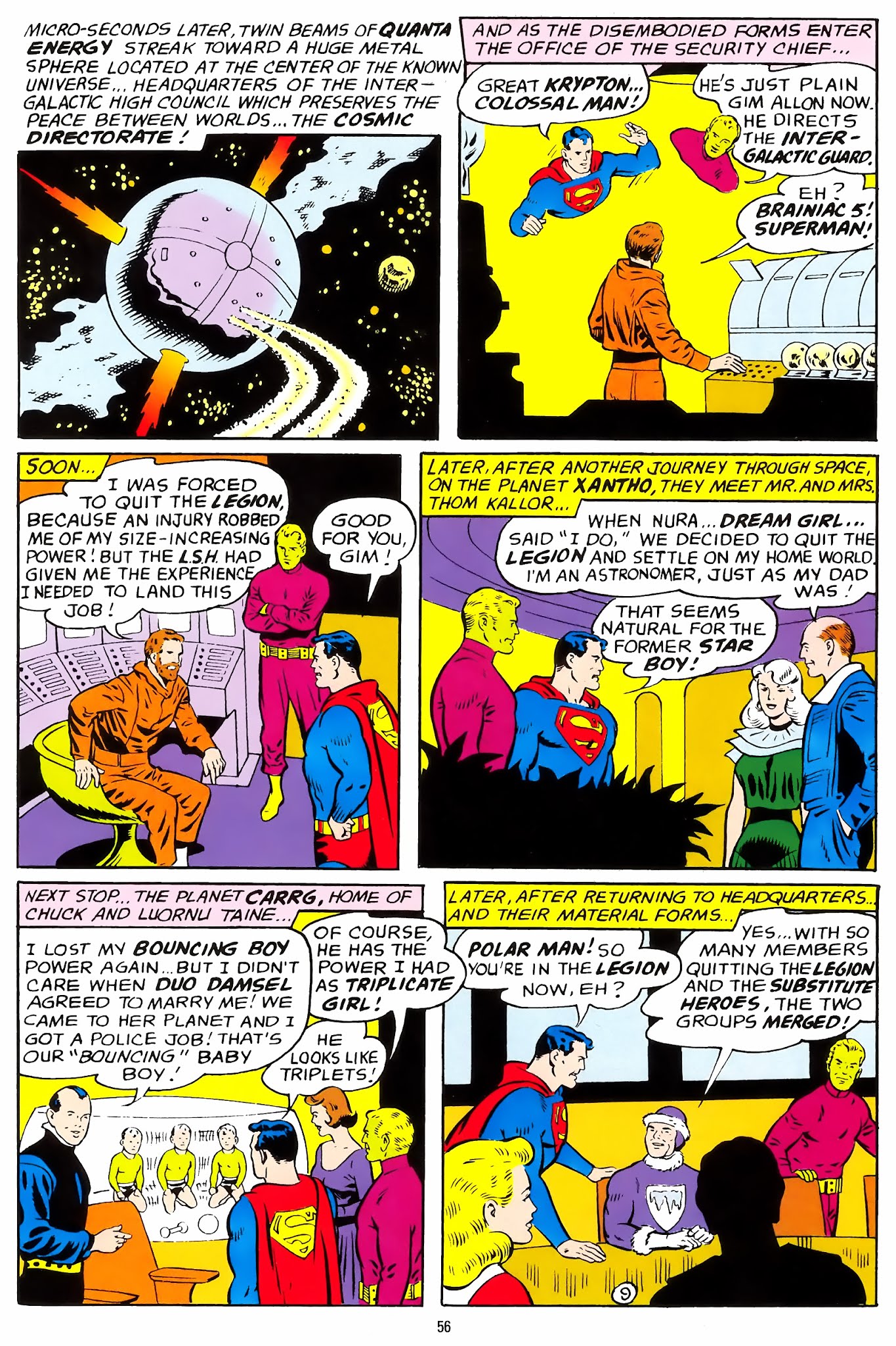 Read online Legion of Super-Heroes: 1,050 Years in the Future comic -  Issue # TPB (Part 1) - 56