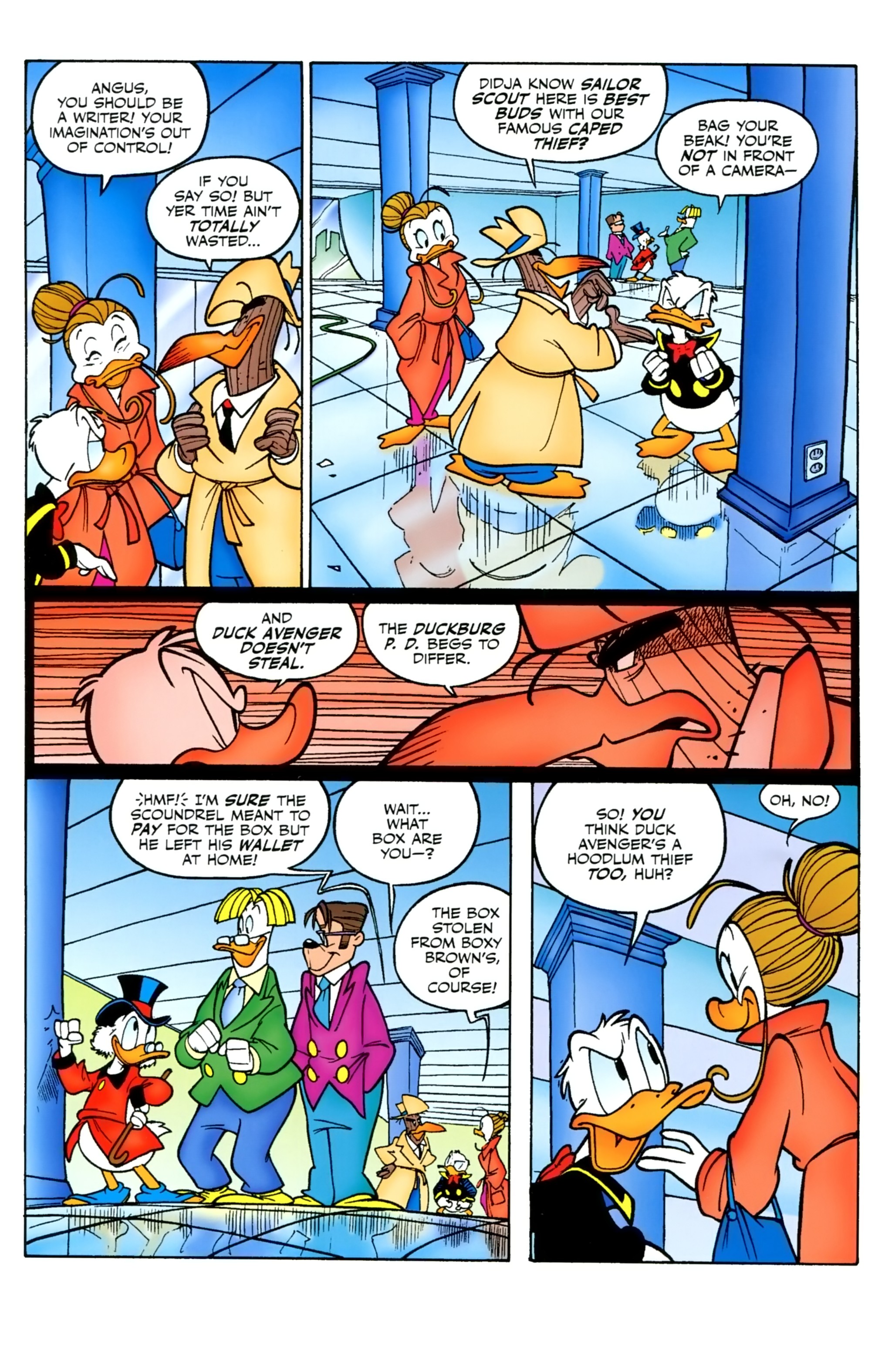 Read online Duck Avenger comic -  Issue #1 - 22