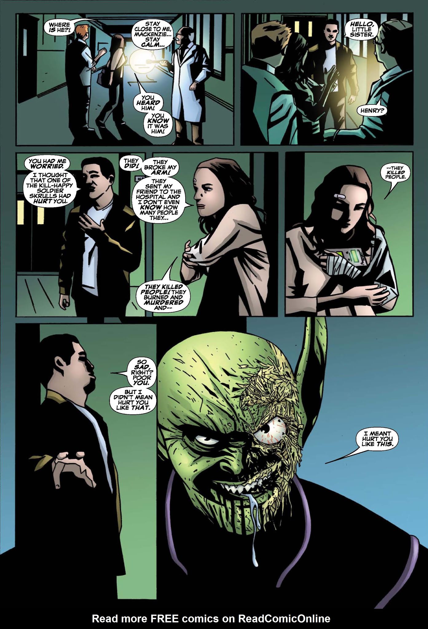 Read online Secret Invasion: Home Invasion comic -  Issue #6 - 4